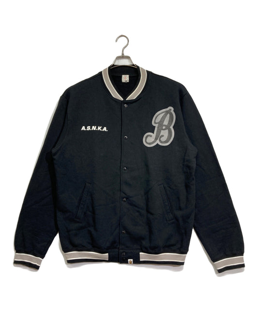 [Pre-owned] A BATHING APE Printed Varsity Jacket