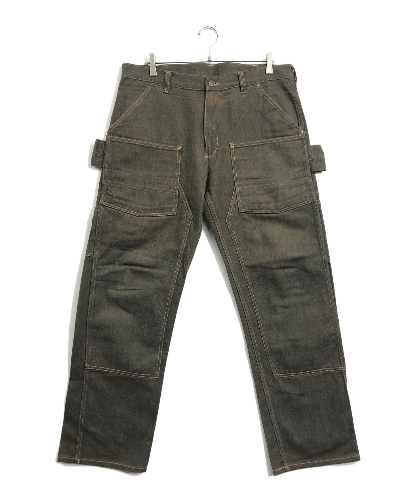 [Pre-owned] A BATHING APE double-knee painted pants