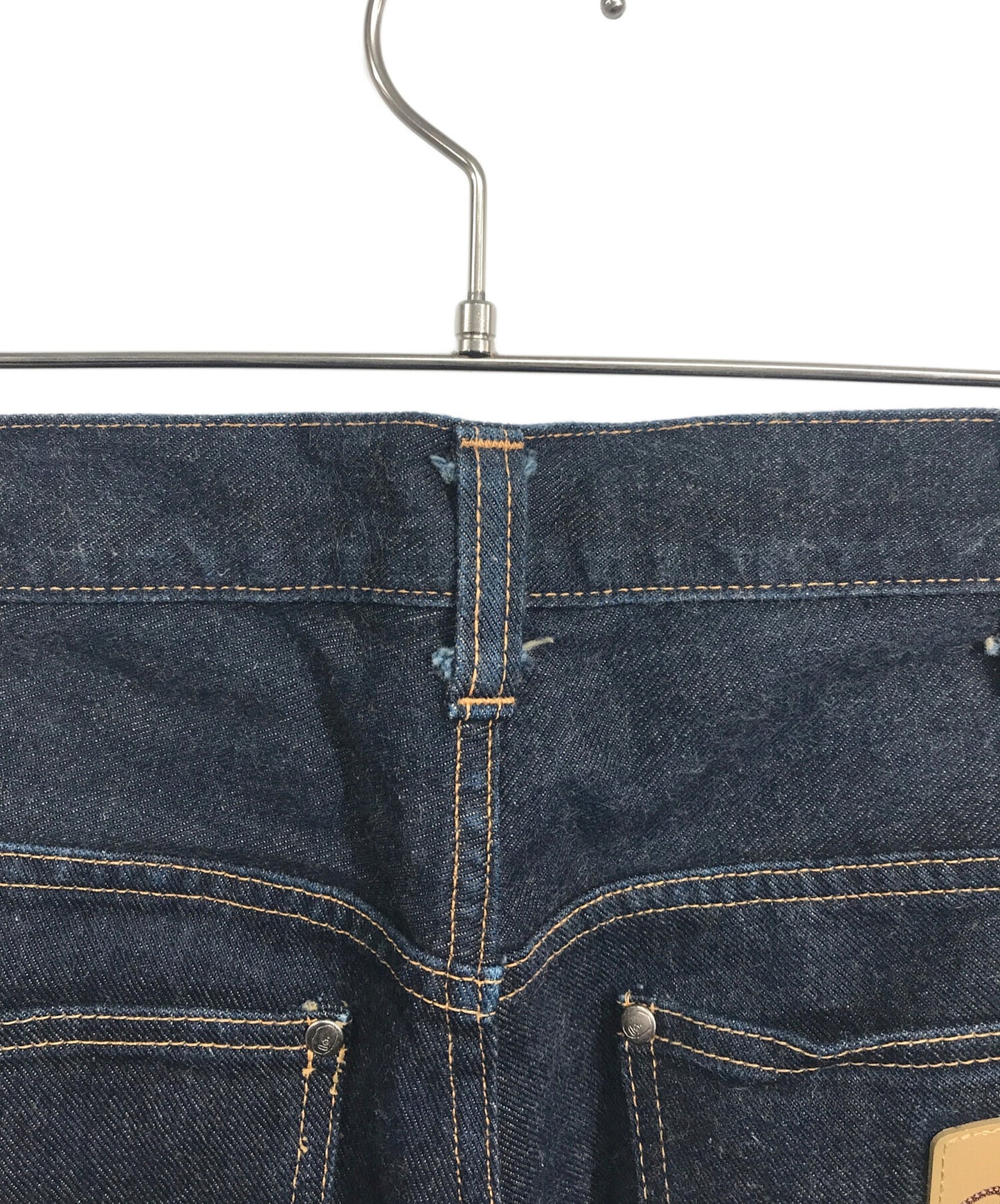 [Pre-owned] A BATHING APE Double Knee Denim Pants