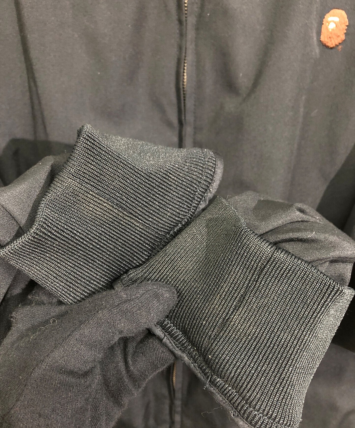 [Pre-owned] A BATHING APE Logo Bomber Jacket