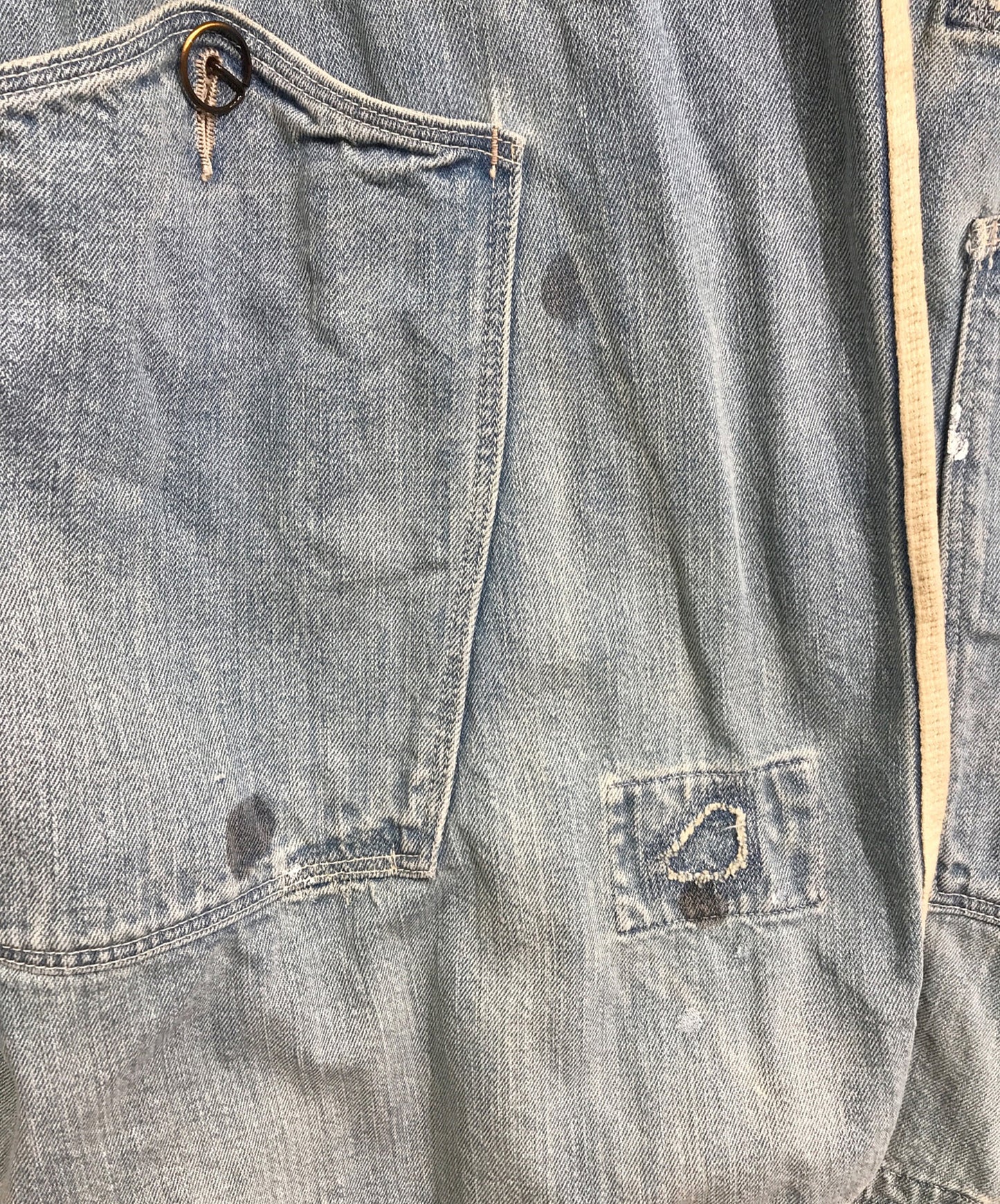 [Pre-owned] KAPITAL Piping Denim Coat