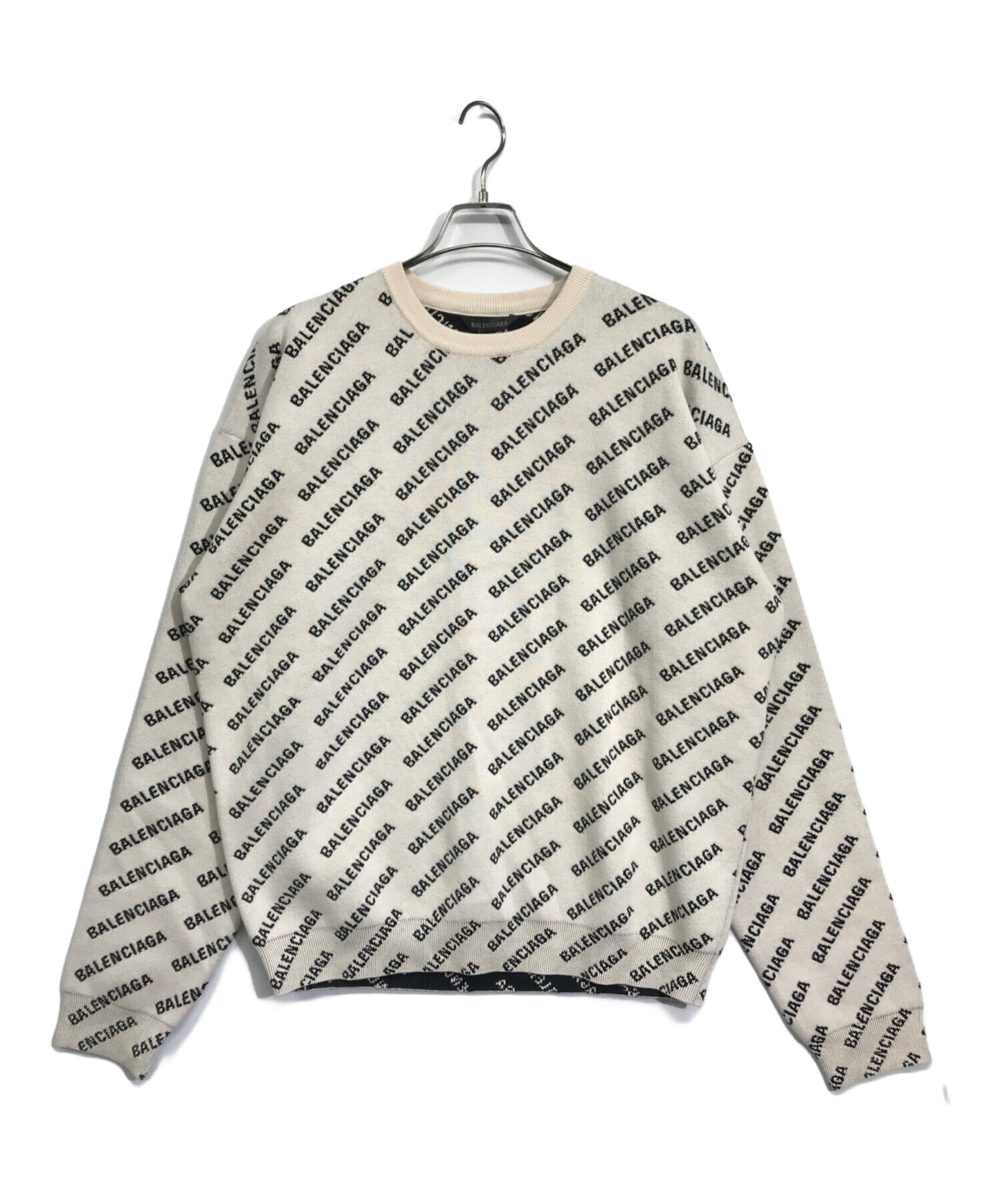 [Pre-owned] BALENCIAGA Logo Knit 702952