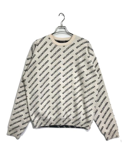 [Pre-owned] BALENCIAGA Logo Knit 702952