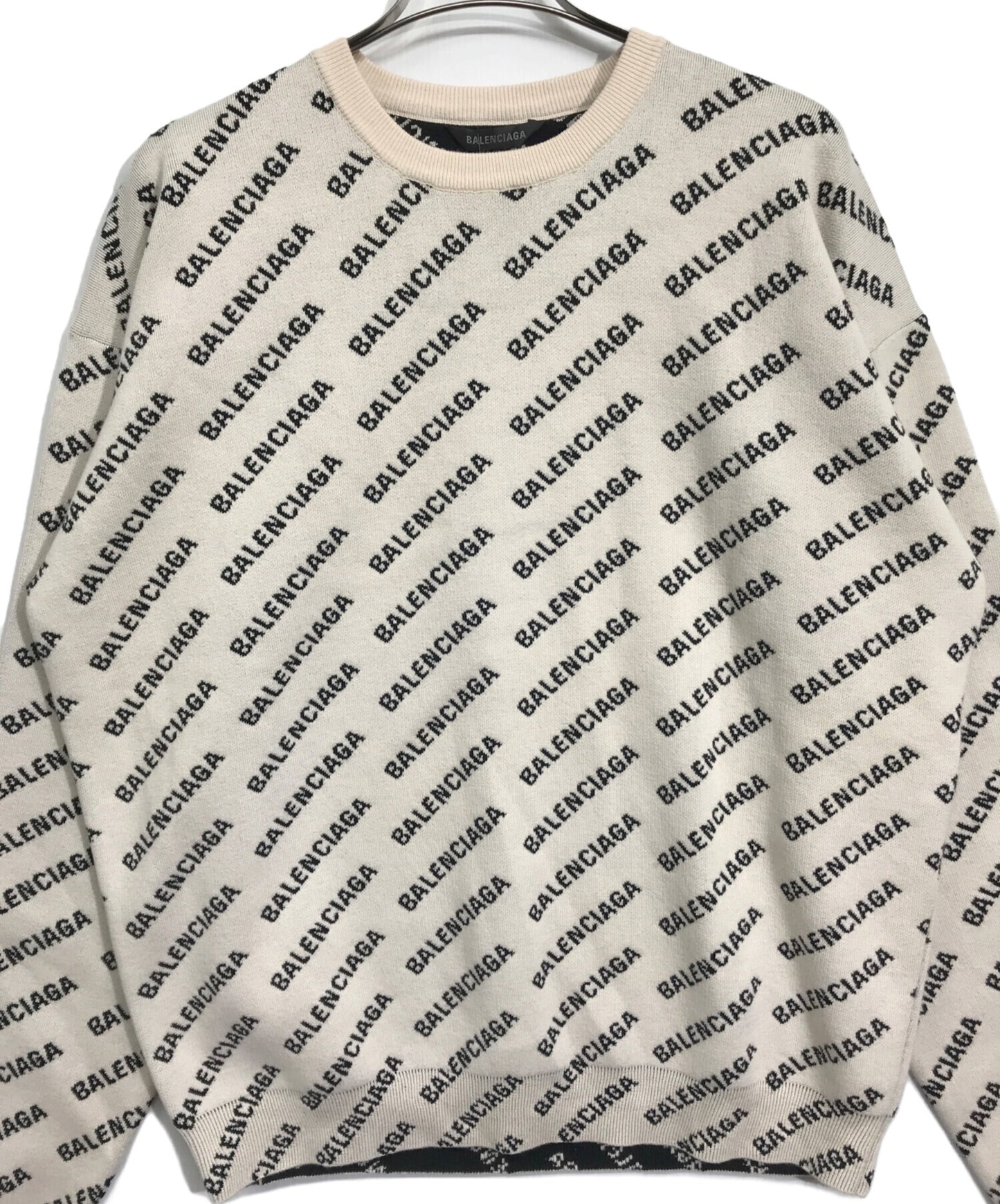 [Pre-owned] BALENCIAGA Logo Knit 702952