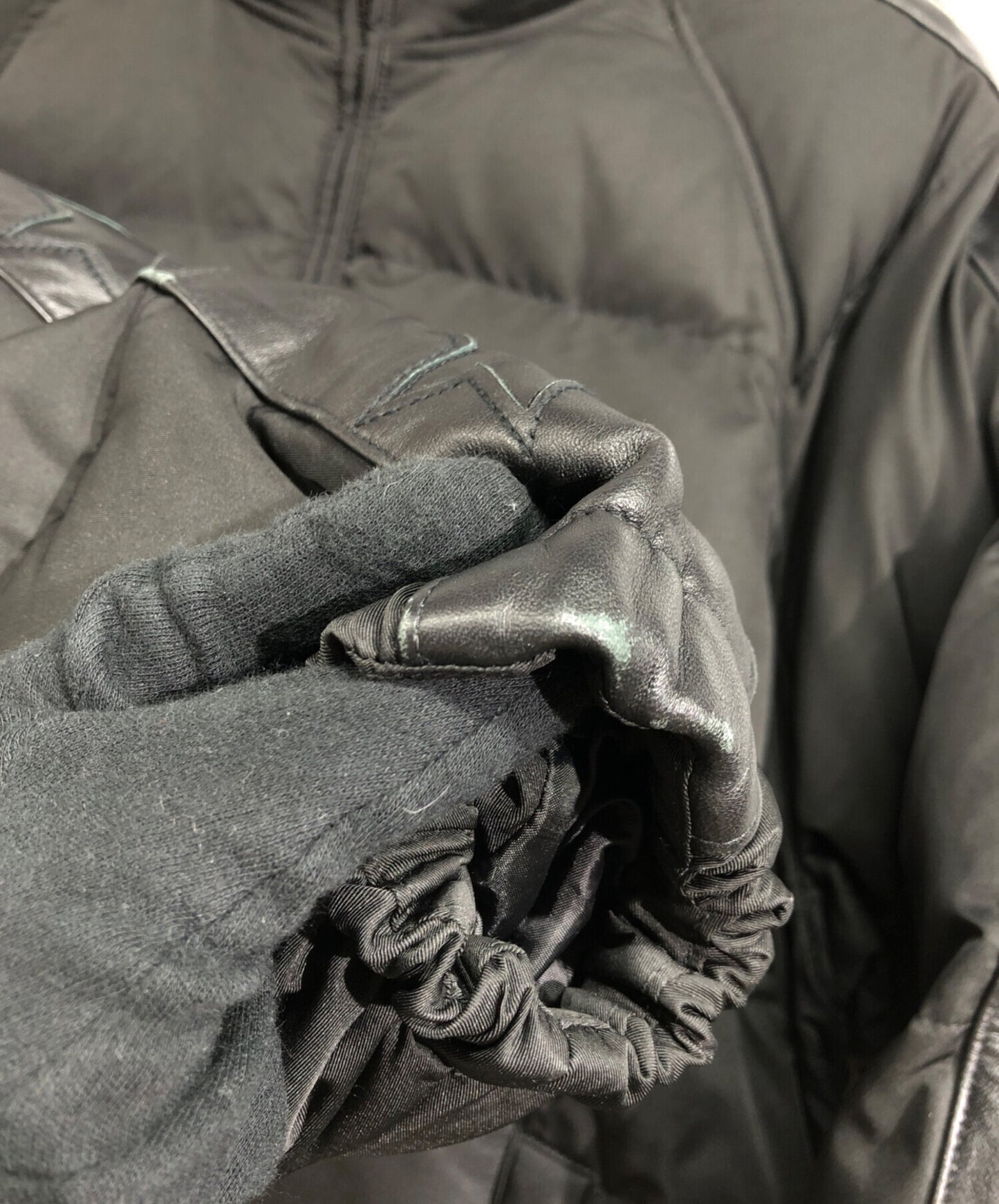 [Pre-owned] SUPREME Star Sleeve Down Puffer Jacket