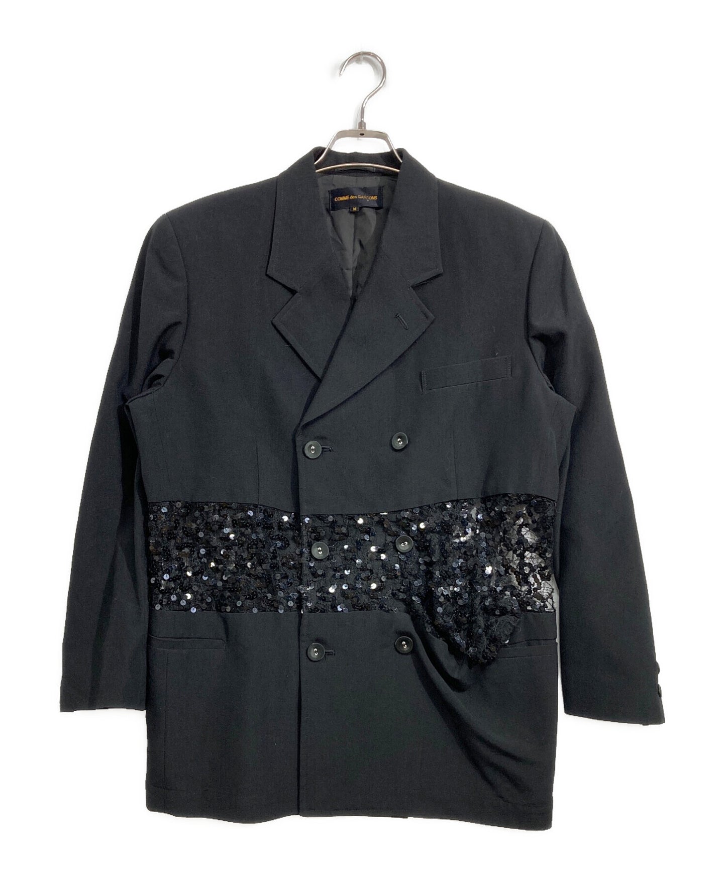 [Pre-owned] COMME des GARCONS Double jacket with sequin embellishment GJ-11034M