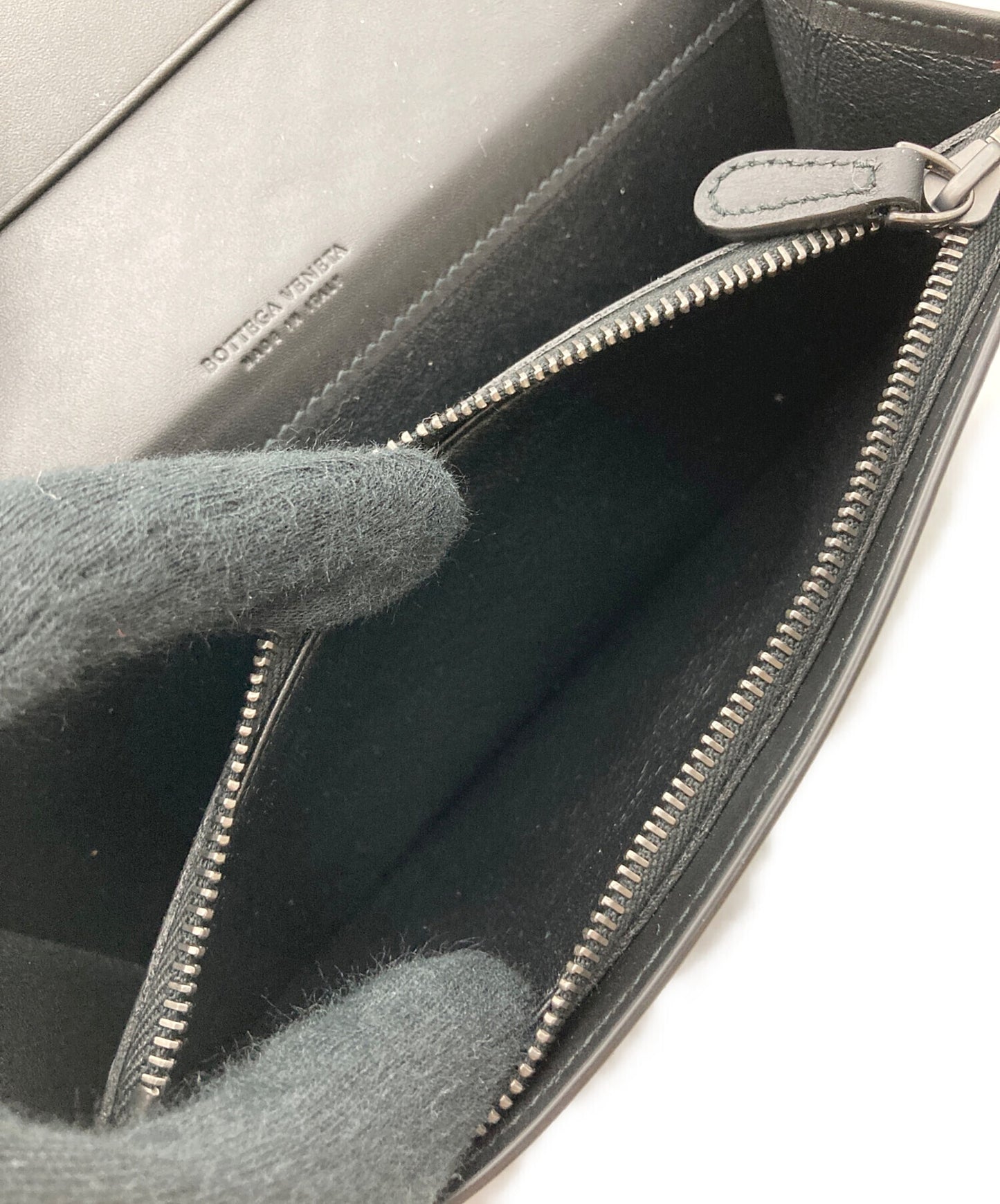 [Pre-owned] BOTTEGA VENETA Intrecciato Foldover Long Wallet