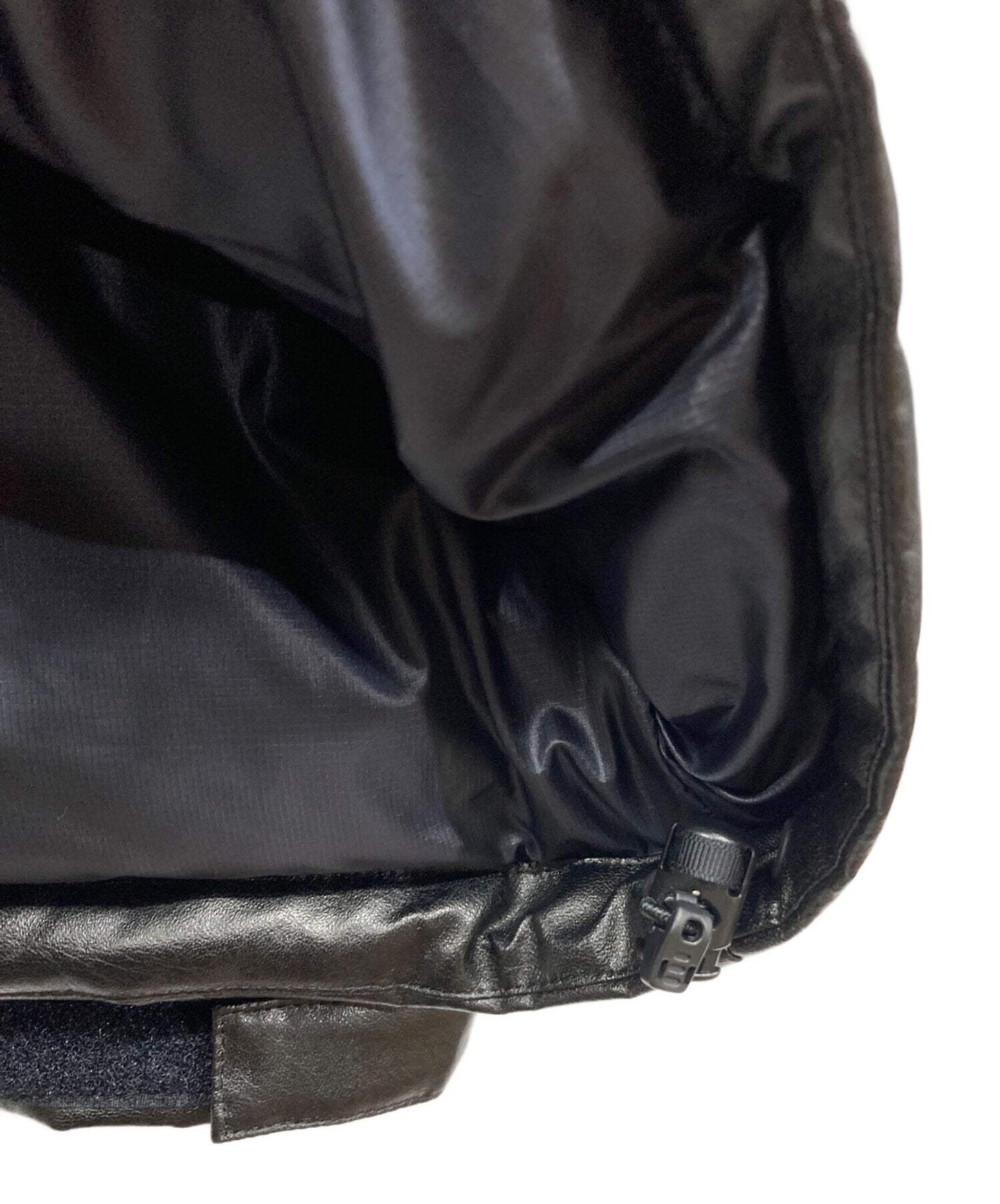 [Pre-owned] eYe COMME des GARCONS JUNYAWATANABE MAN Synthetic leather nupsi down jacket WN-J911