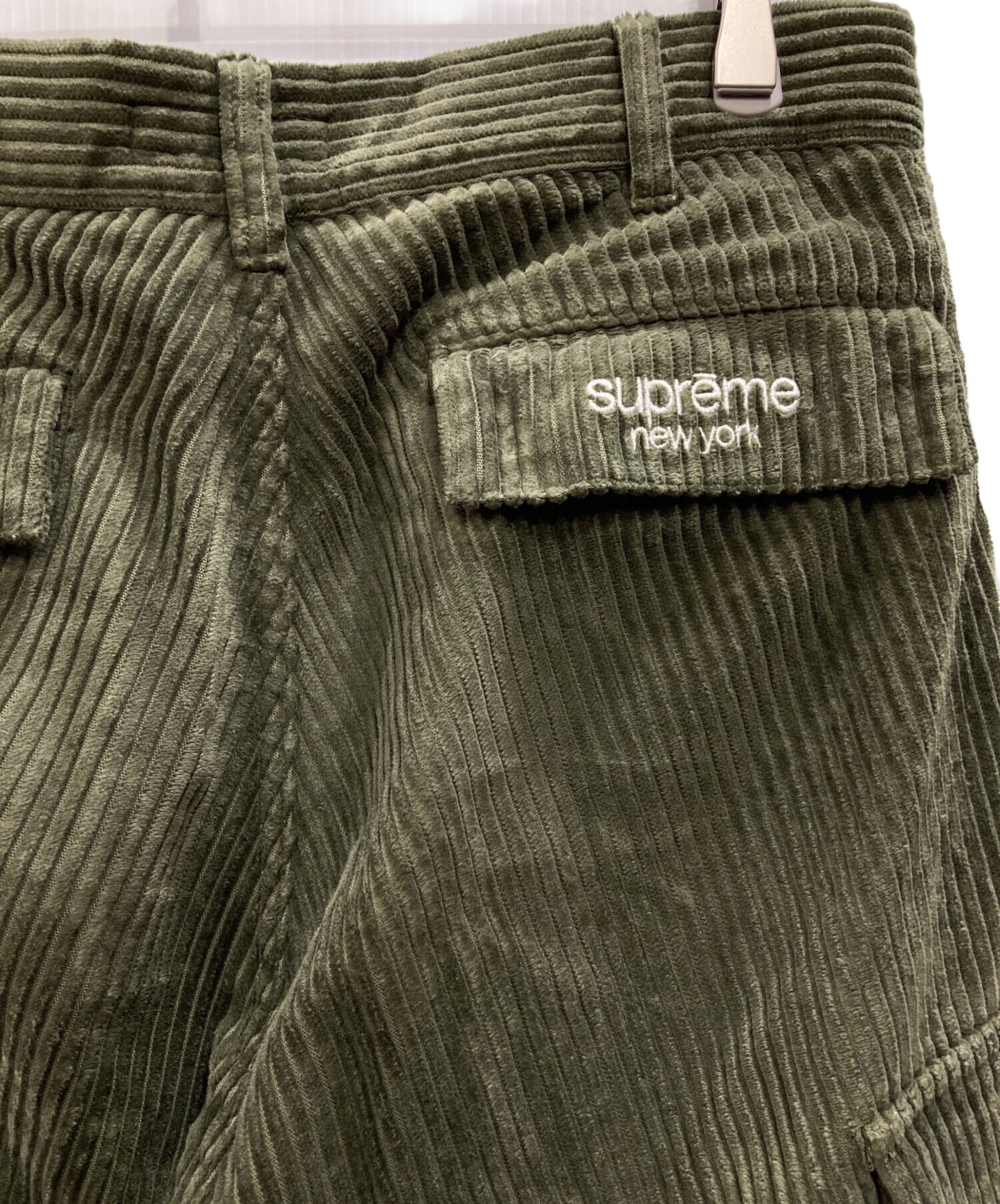 [Pre-owned] SUPREME Wide-wale corduroy cargo pants