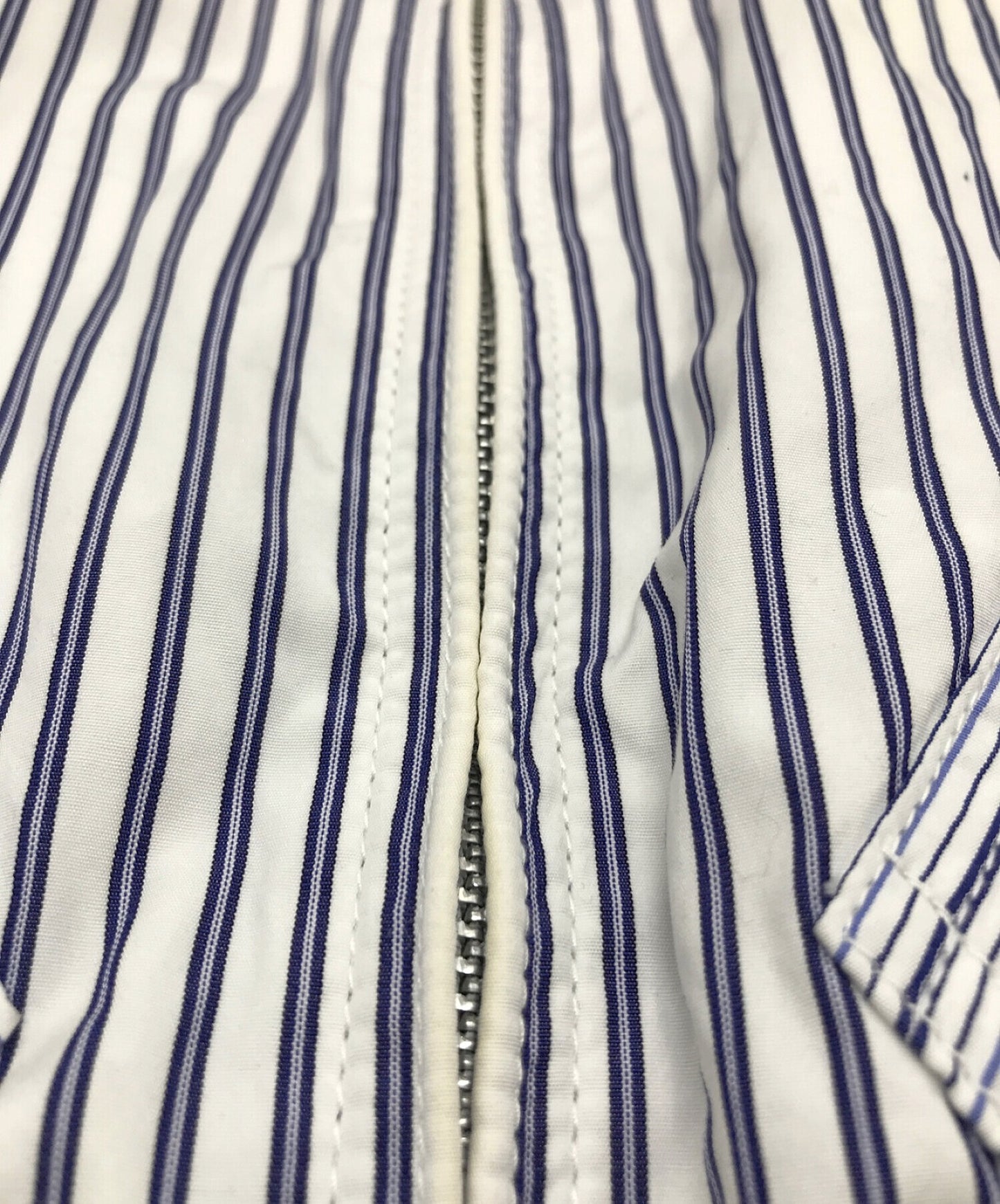 [Pre-owned] COMME des GARCONS JUNYA WATANABE MAN Cotton Poplin Striped Zip Jacket WG-J033