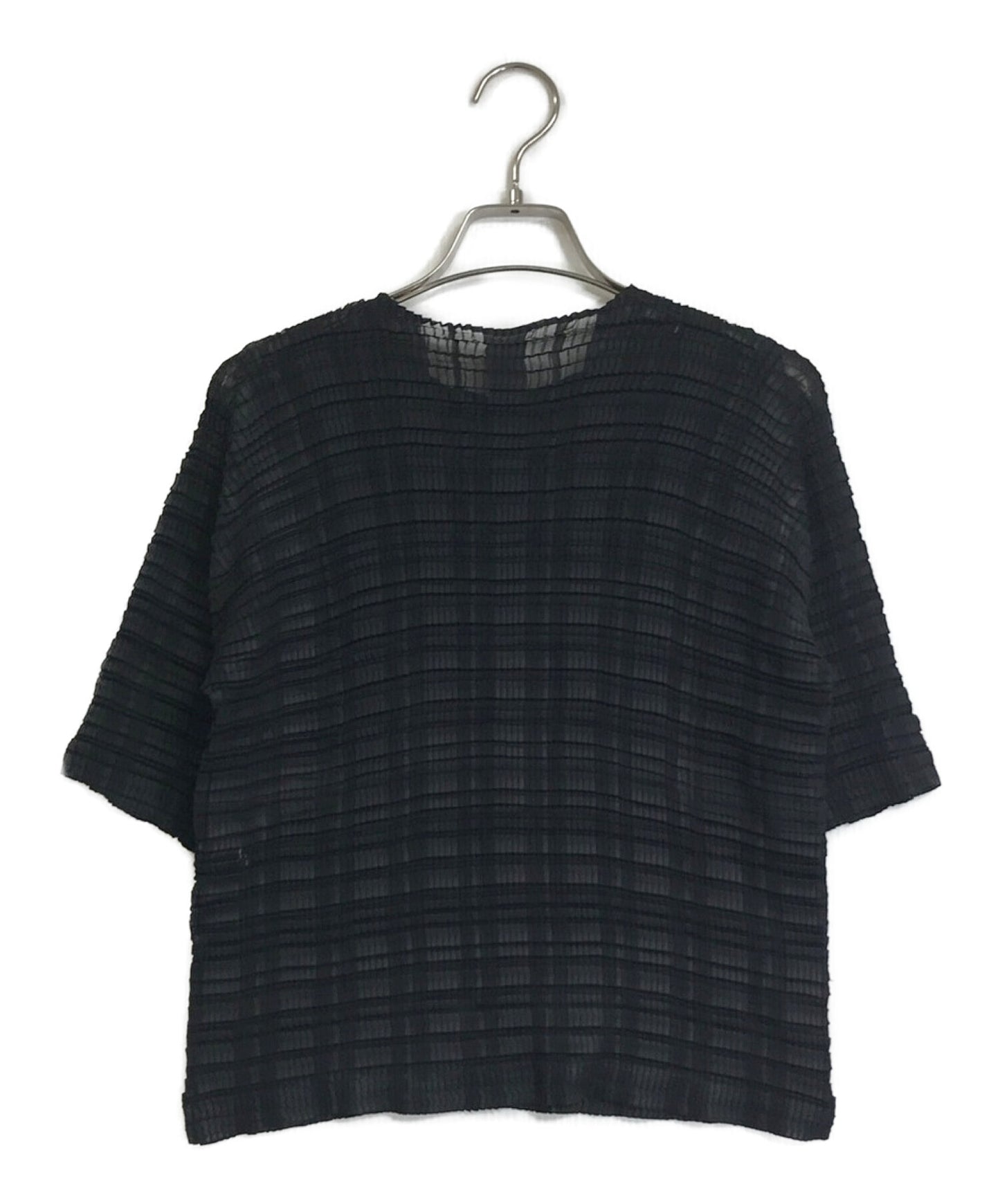 [Pre-owned] ISSEY MIYAKE pleated knit IM21FJ651