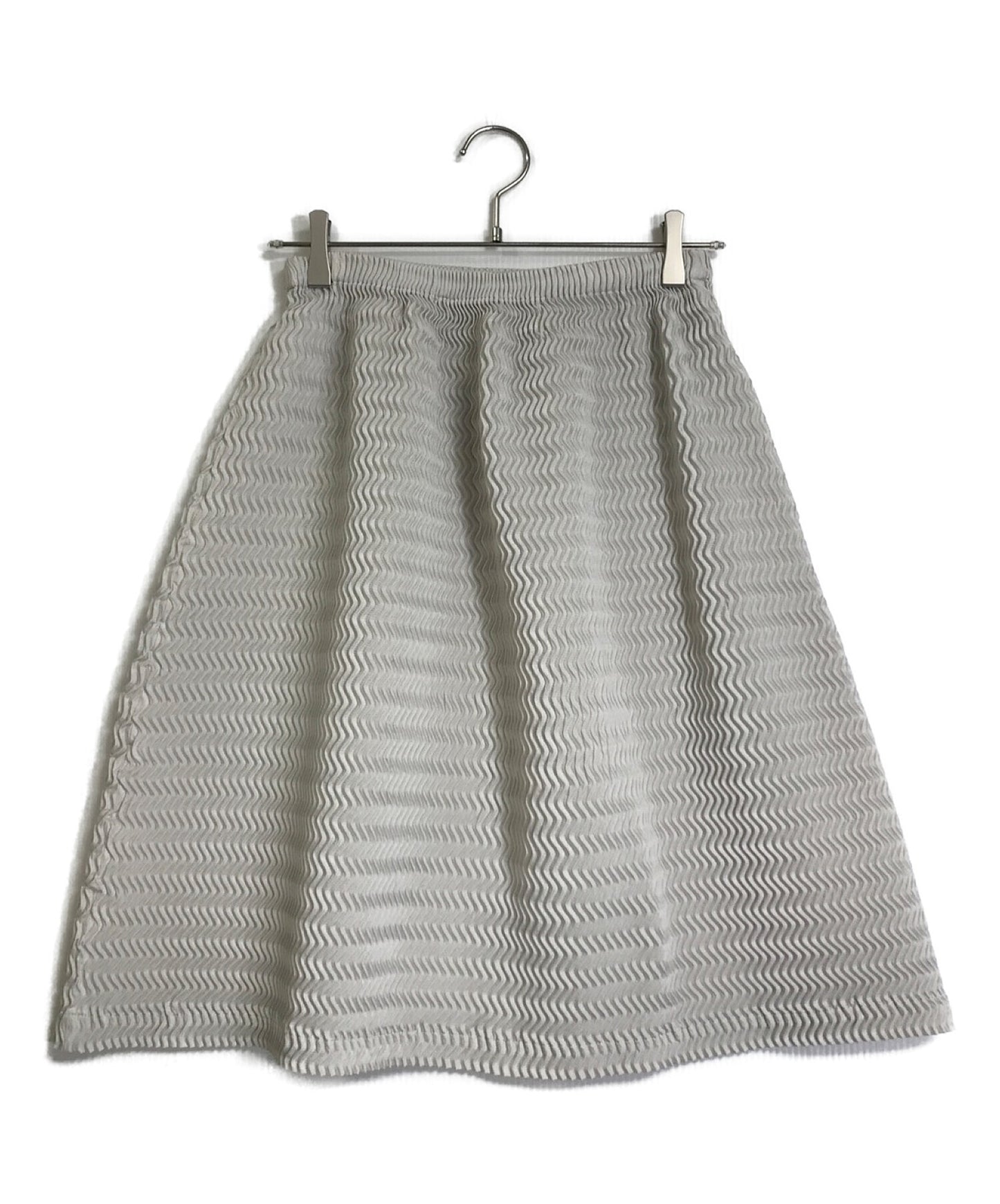 [Pre-owned] ISSEY MIYAKE steam-pleated skirt IM62FG508