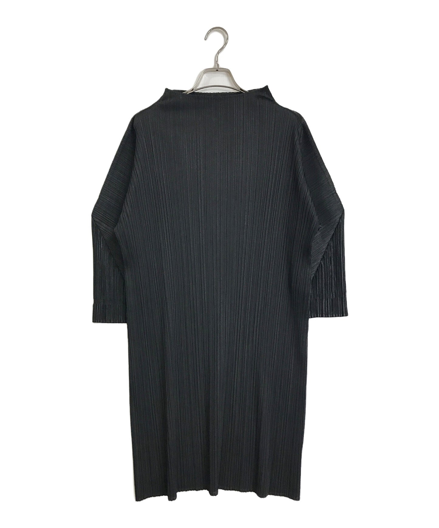 [Pre-owned] PLEATS PLEASE Pleated dress with 3/4-length sleeves design dress PP91-JH615 PP91-JH615
