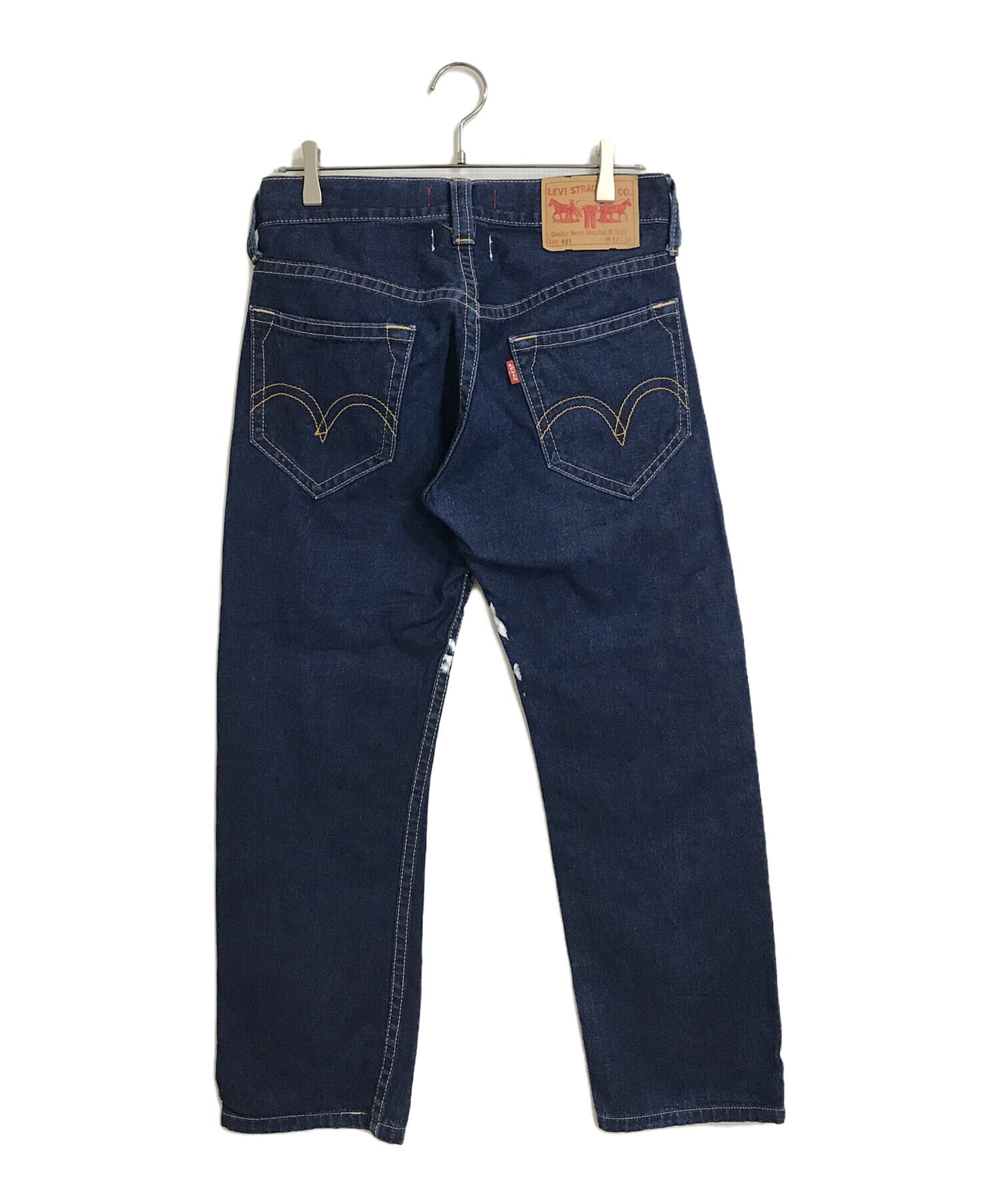 [Pre-owned] JUNYA WATANABE COMME des GARCONS painted denim pants 03AW 10 corso como design pants denim pants SK-P201