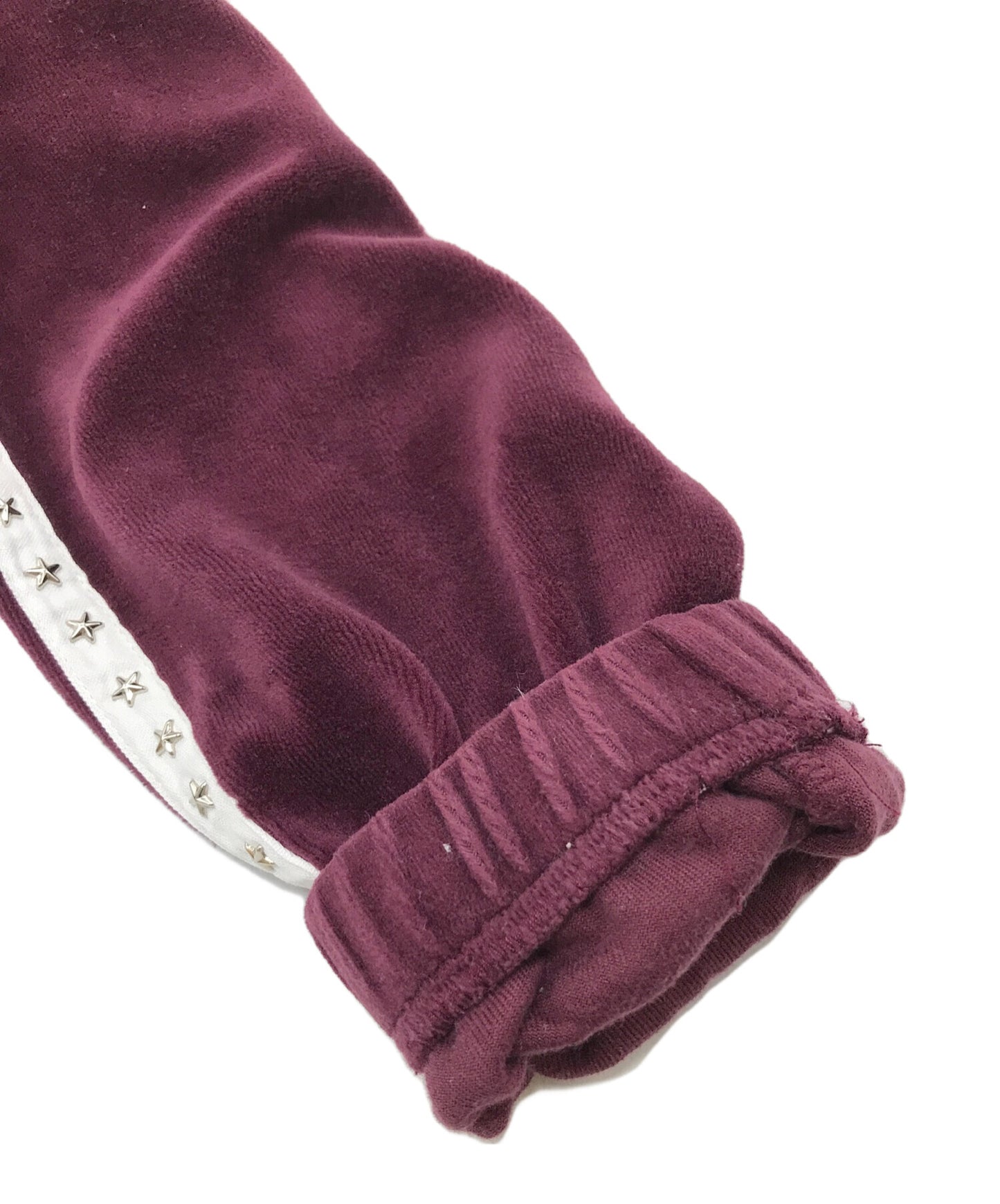 [Pre-owned] SUPREME studded velour track jacket velour track jacket jersey sideline studs 22FW