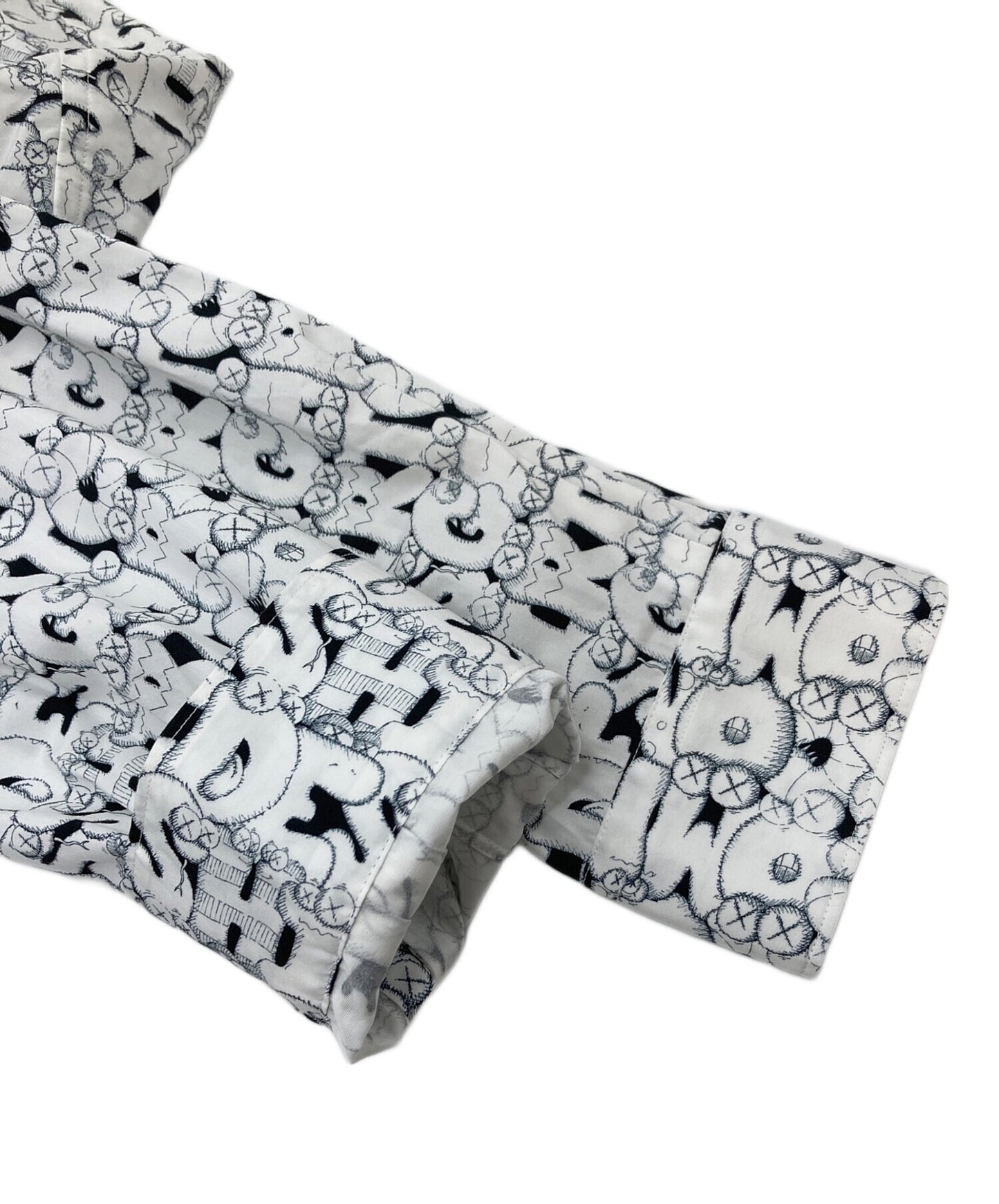 [Pre-owned] COMME des GARCONS SHIRT Collaboration all-over pattern shirt 21AW Garson x Cowes FH-B029