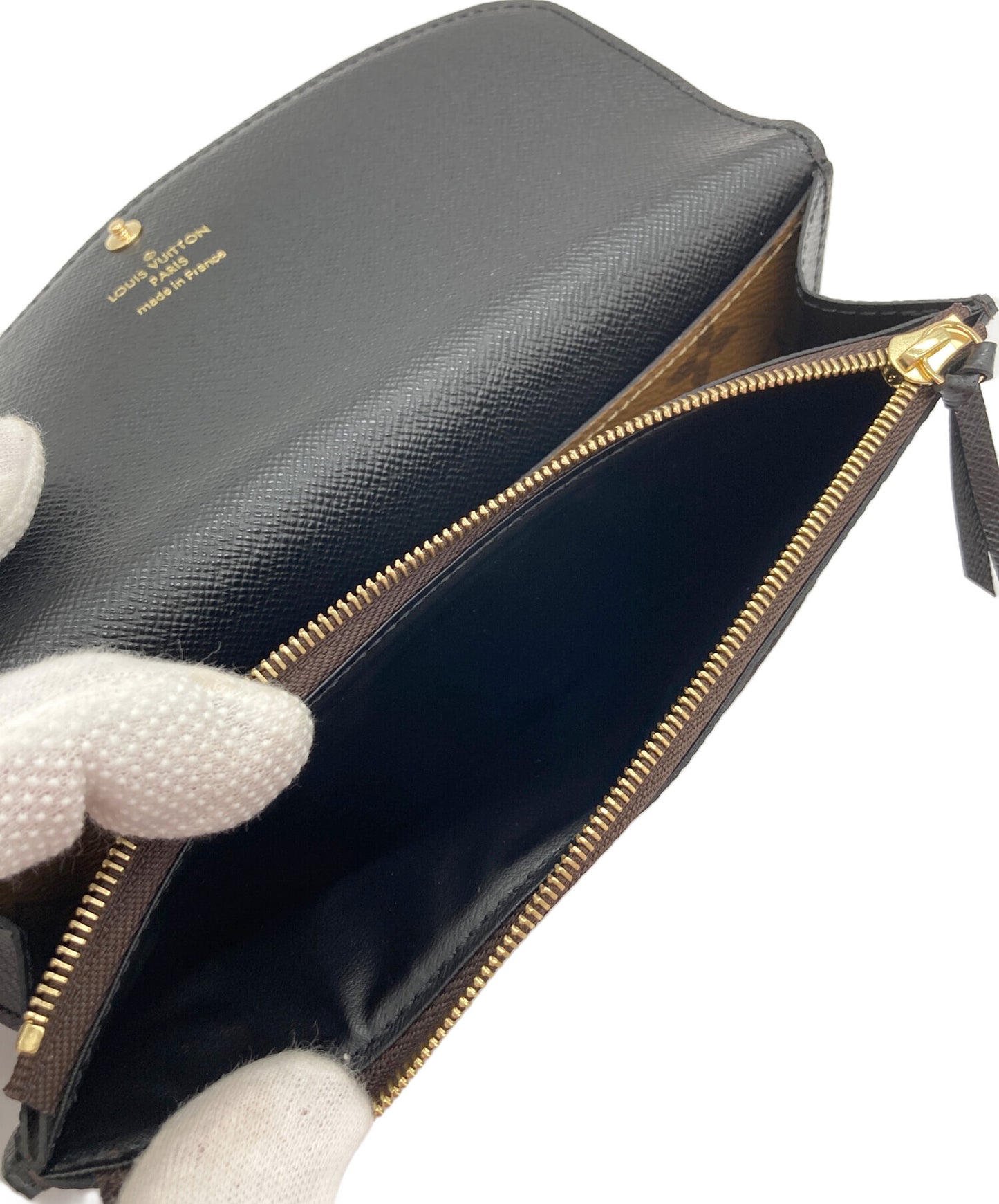 [Pre-owned] LOUIS VUITTON Long wallet Monogram reverse porte-feuille emilie M82157