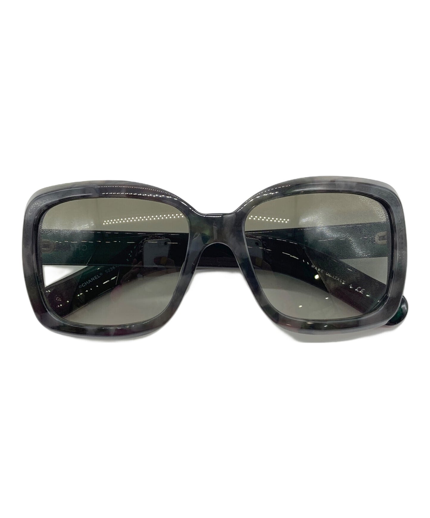 [Pre-owned] CHANEL Side Coco Mark Sunglasses 5236-A