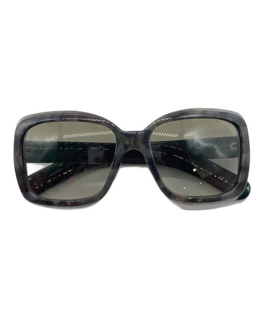 [Pre-owned] CHANEL Side Coco Mark Sunglasses 5236-A