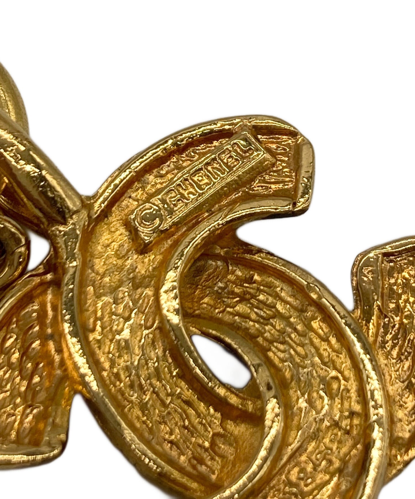 [Pre-owned] CHANEL Matelassé Vintage Coco Mark Necklace