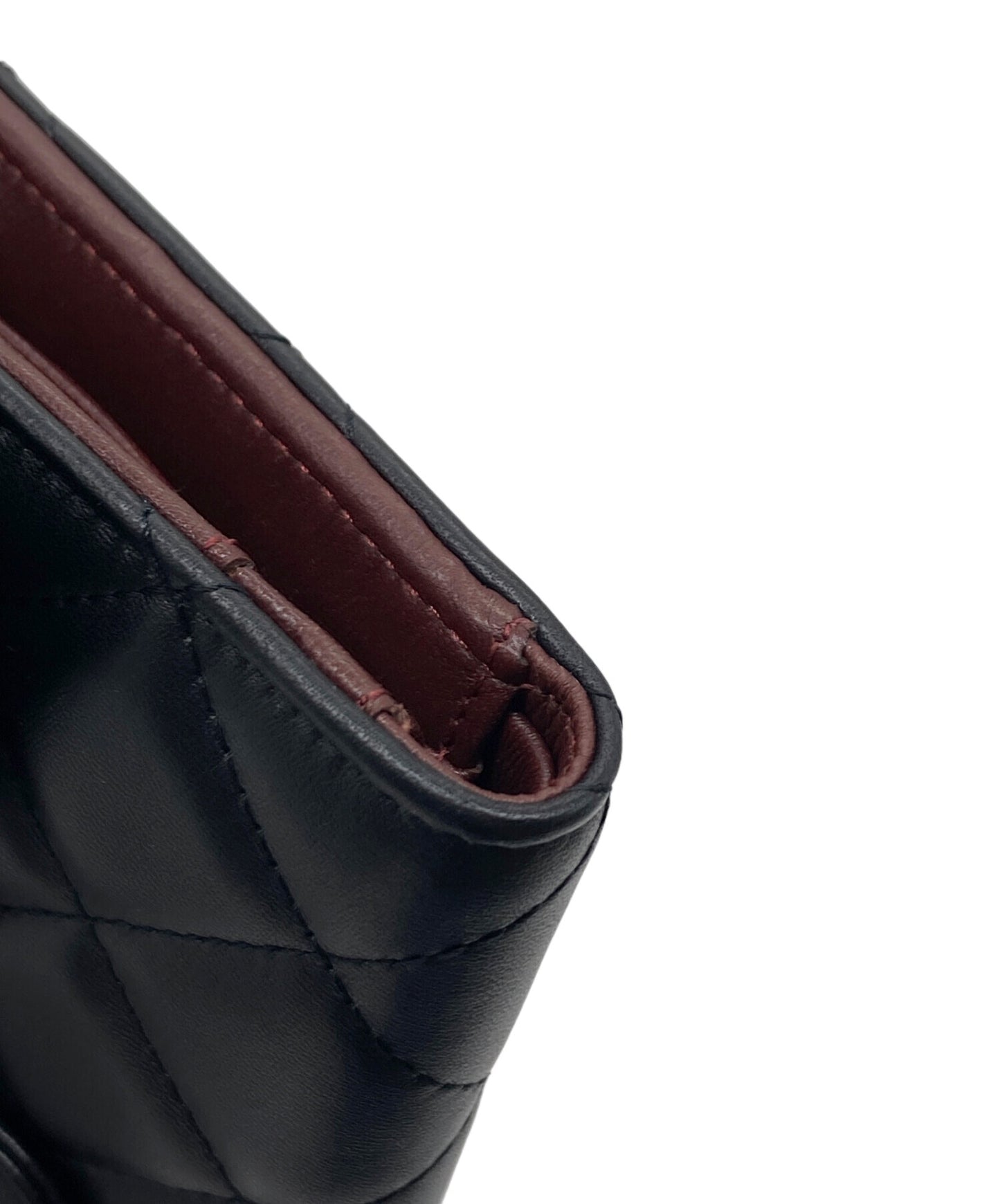 [Pre-owned] CHANEL Matelassé long wallet