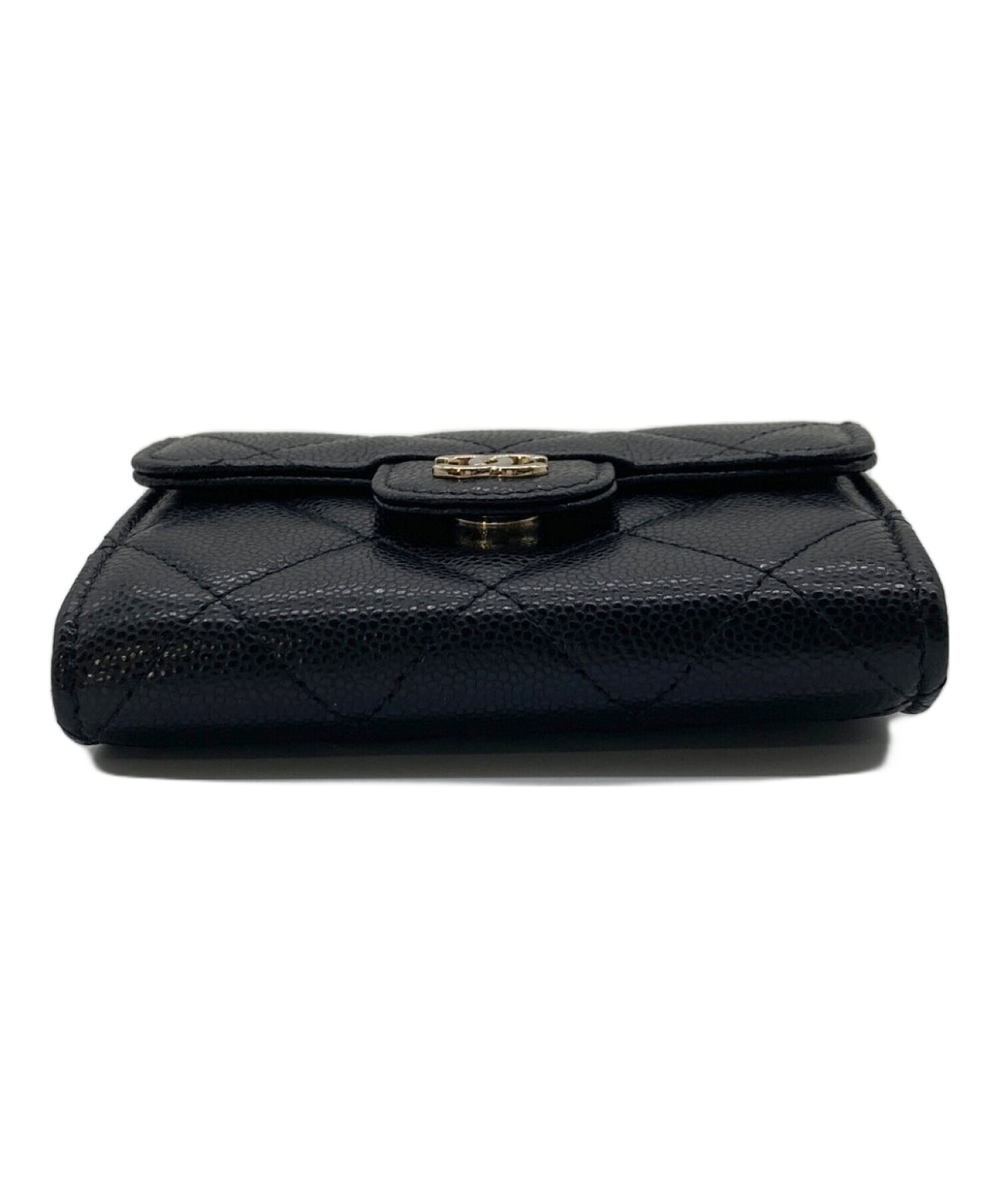 [Pre-owned] CHANEL Coco Chain Wallet Compact Wallet Wallet Chain