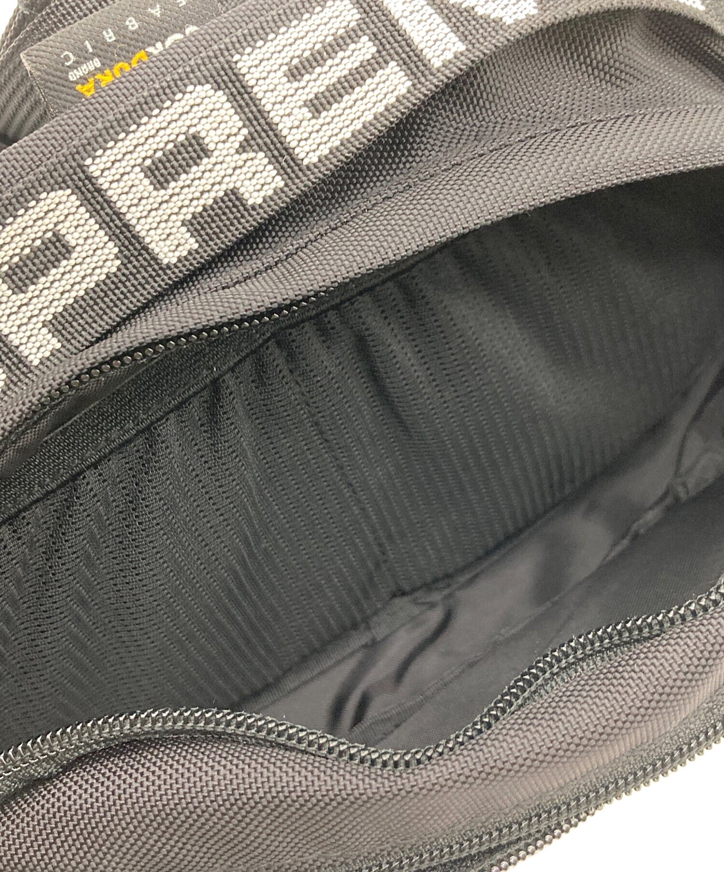 [Pre-owned] SUPREME 18SS Waist Bag tape logo waist bag shoulder bag