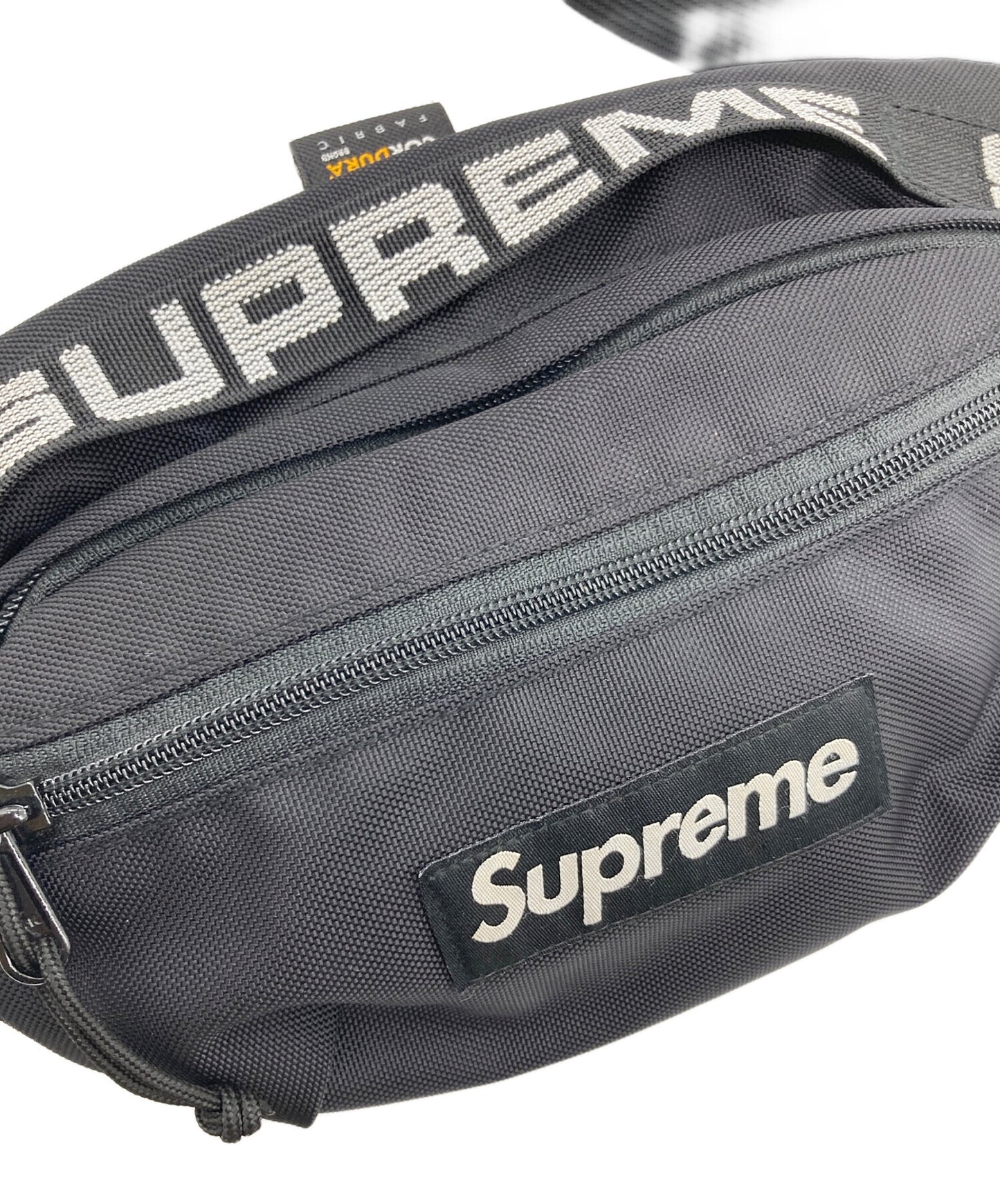 [Pre-owned] SUPREME 18SS Waist Bag tape logo waist bag shoulder bag
