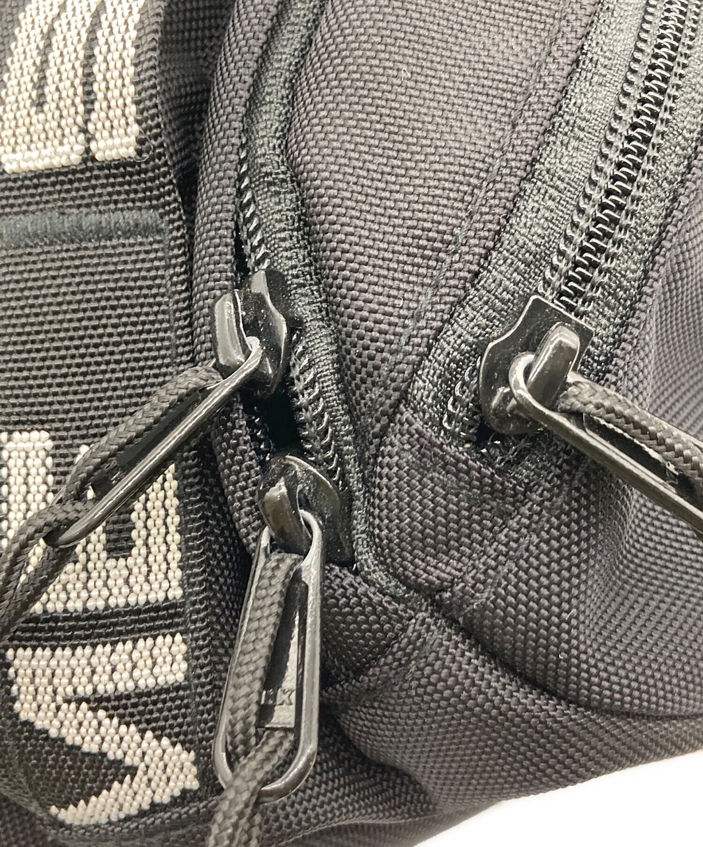 [Pre-owned] SUPREME 18SS Waist Bag tape logo waist bag shoulder bag