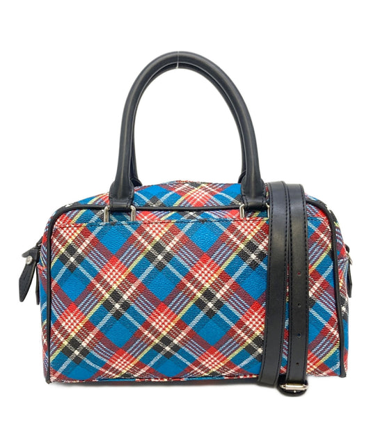 [Pre-owned] Vivienne Westwood ANGLOMANIA Shuka Tartan Hand Bag