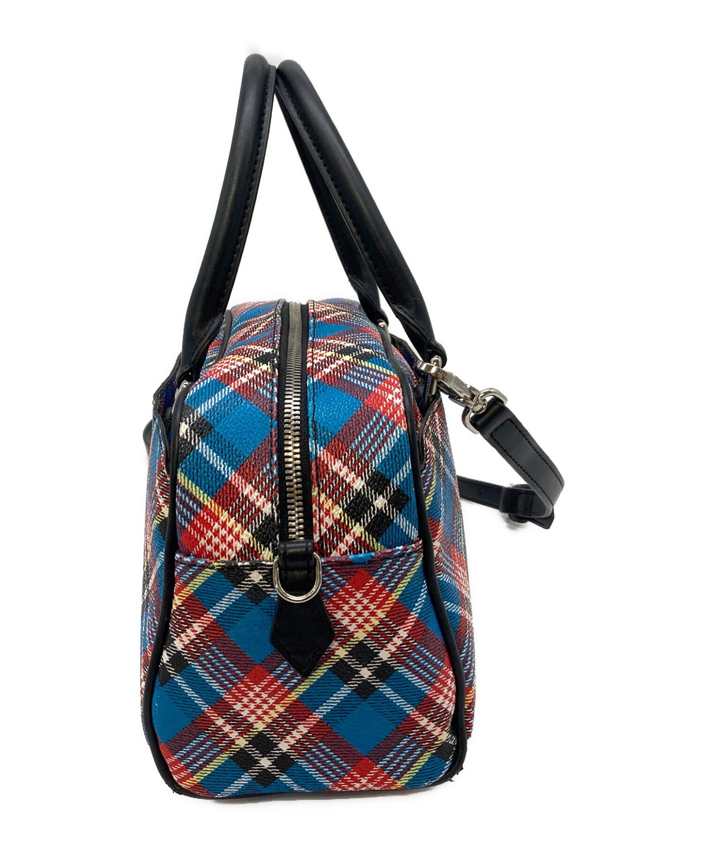 [Pre-owned] Vivienne Westwood ANGLOMANIA Shuka Tartan Hand Bag