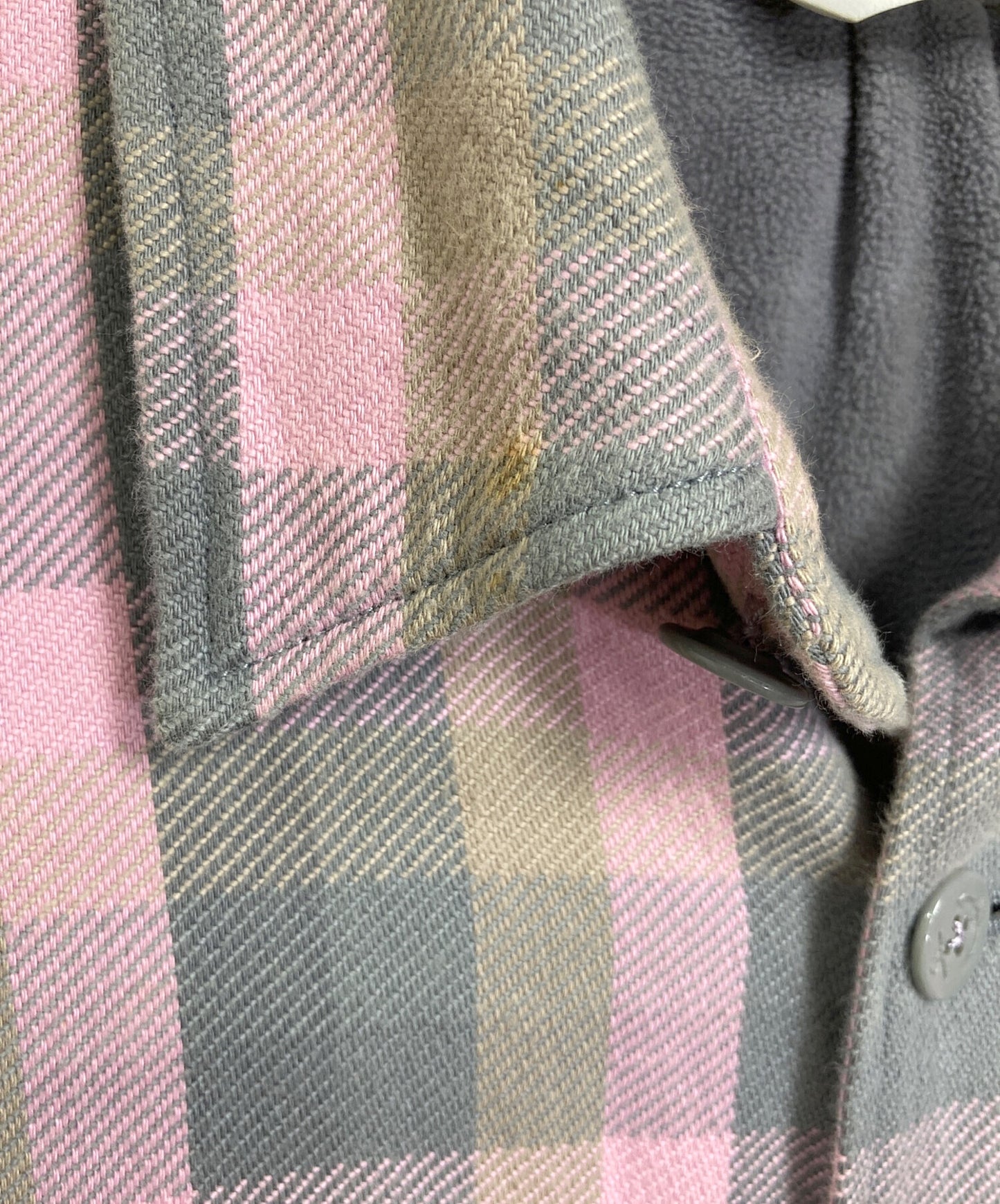 [Pre-owned] A BATHING APE Check Jacket cpo Jacket Outerwear Made in Japan