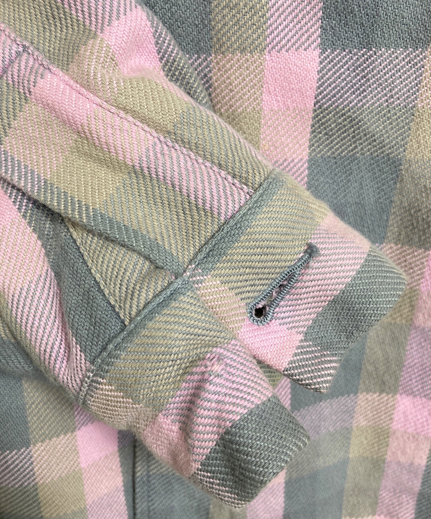 [Pre-owned] A BATHING APE Check Jacket cpo Jacket Outerwear Made in Japan