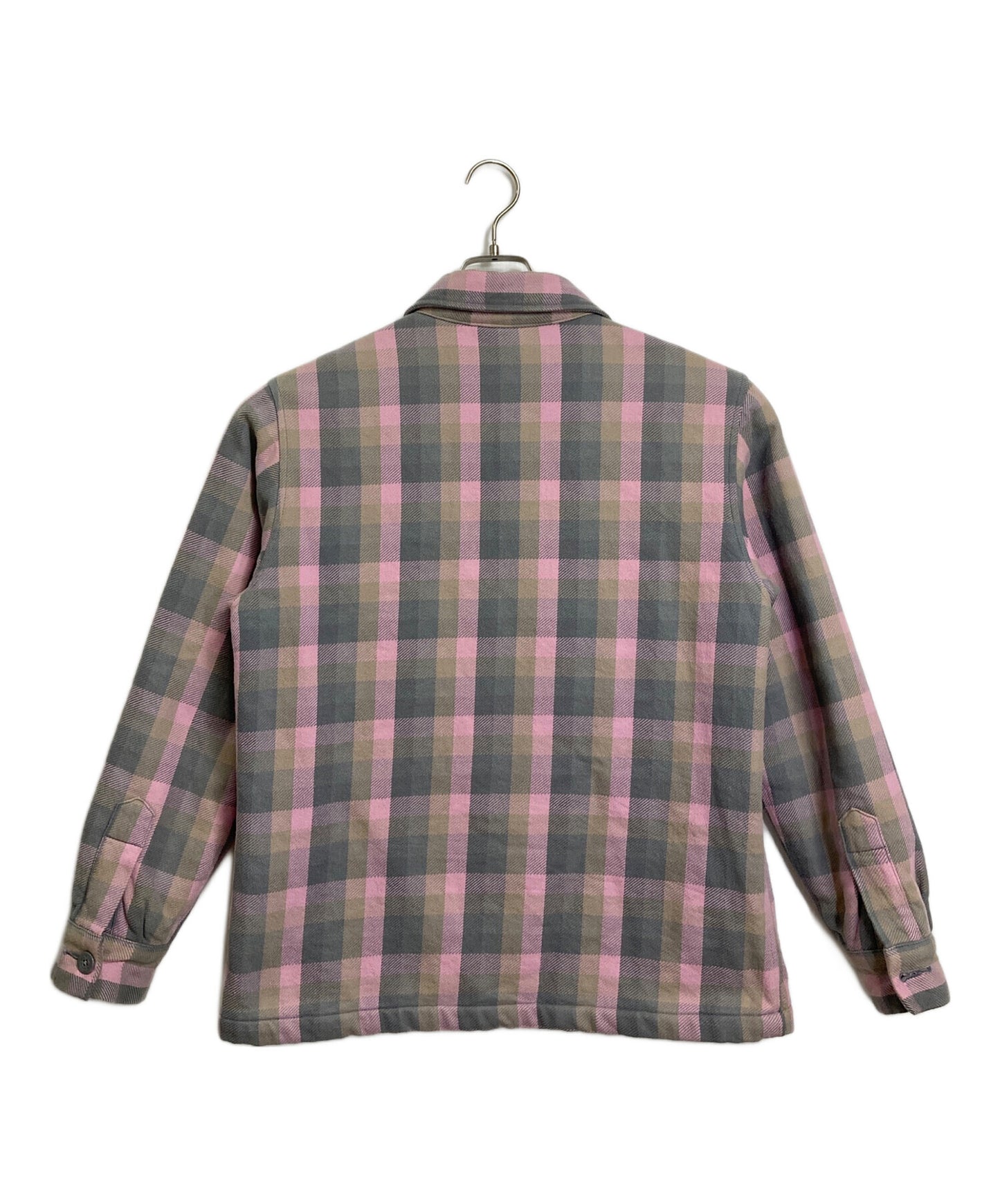 [Pre-owned] A BATHING APE Check Jacket cpo Jacket Outerwear Made in Japan