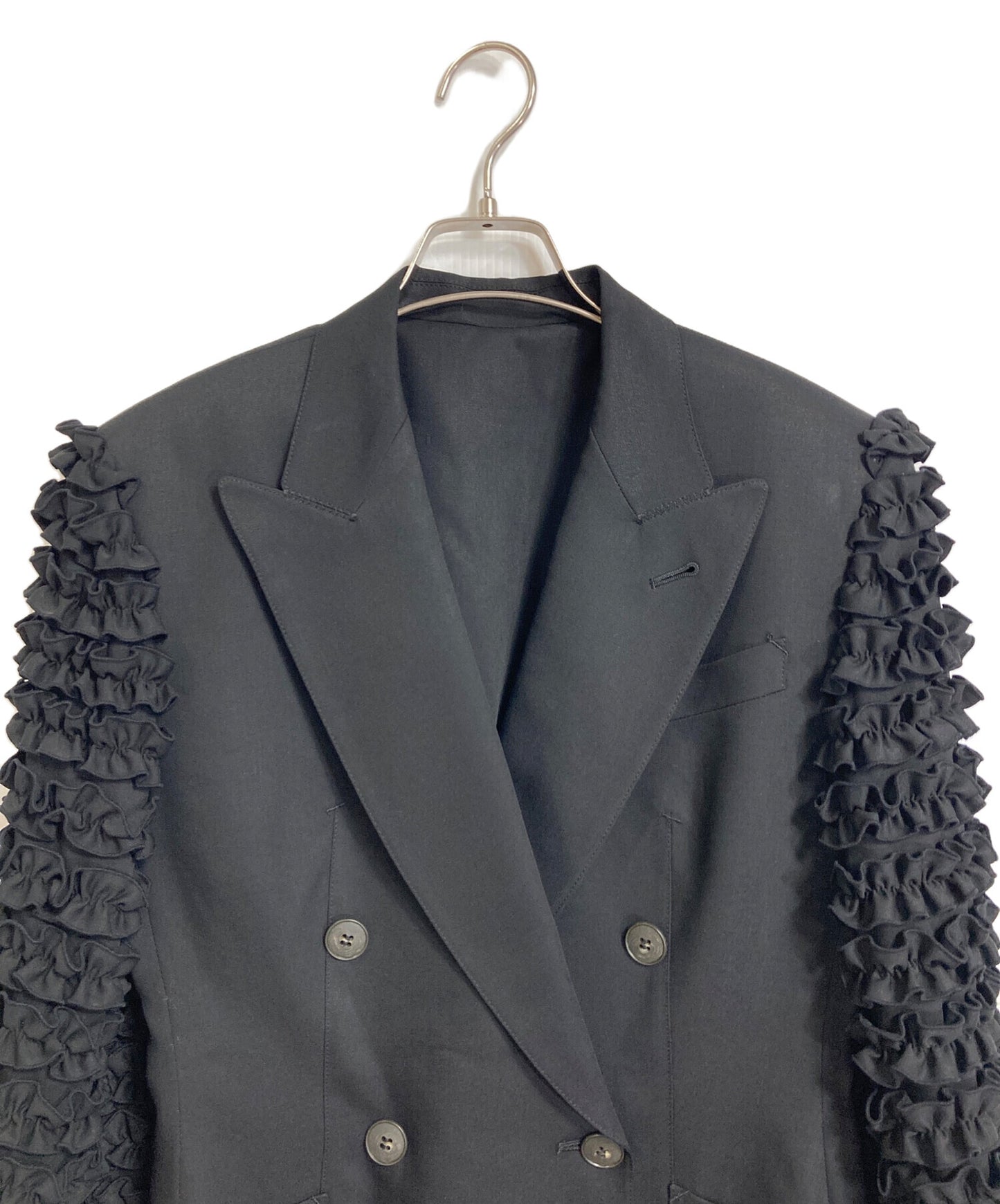 [Pre-owned] Jean Paul Gaultier FEMME Ruffle Sleeve Jacket Gaultier Design Jacket BRYGNM1032