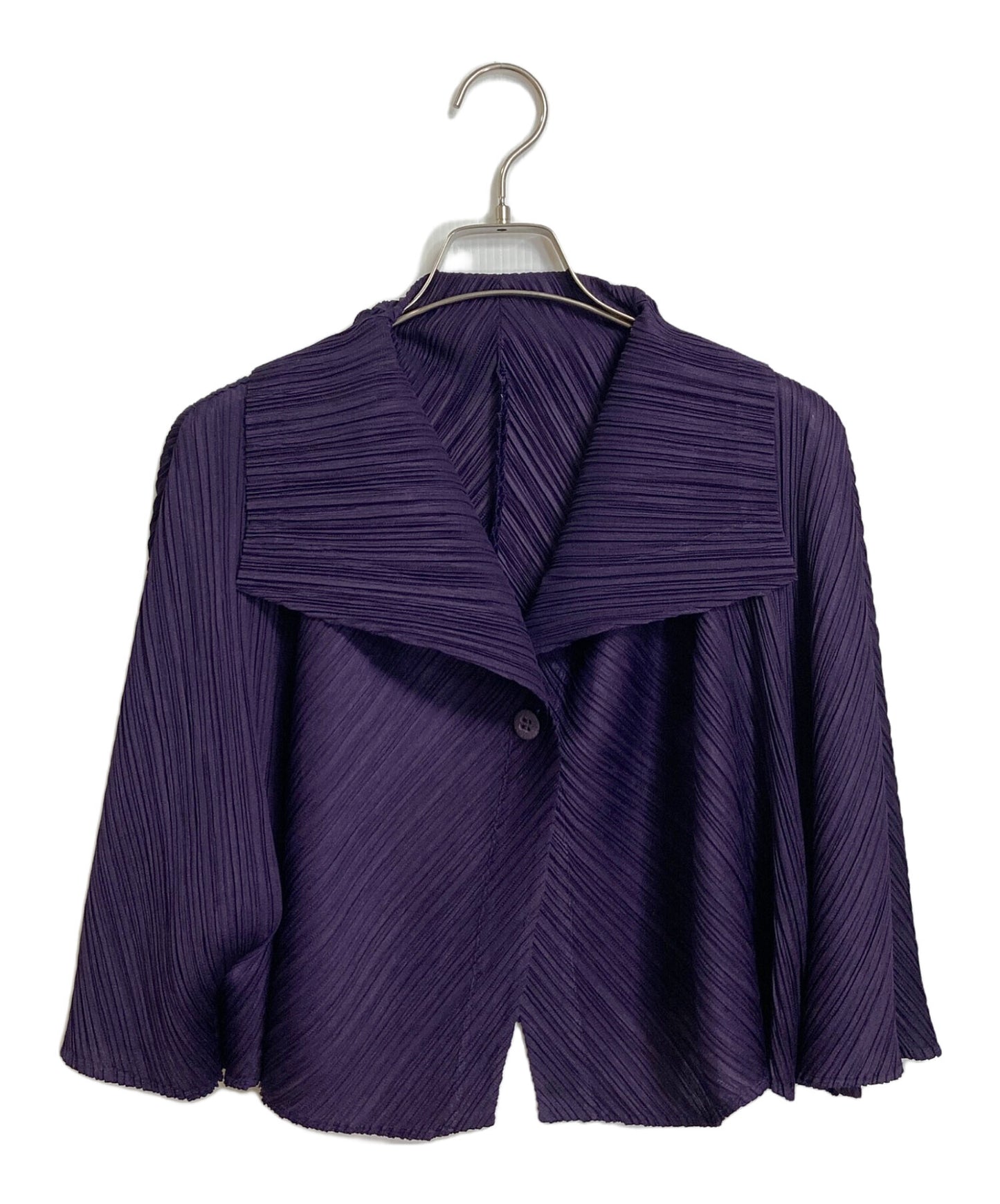 [Pre-owned] PLEATS PLEASE Pleated Shirt Jacket Fall 11 PP13-J0655
