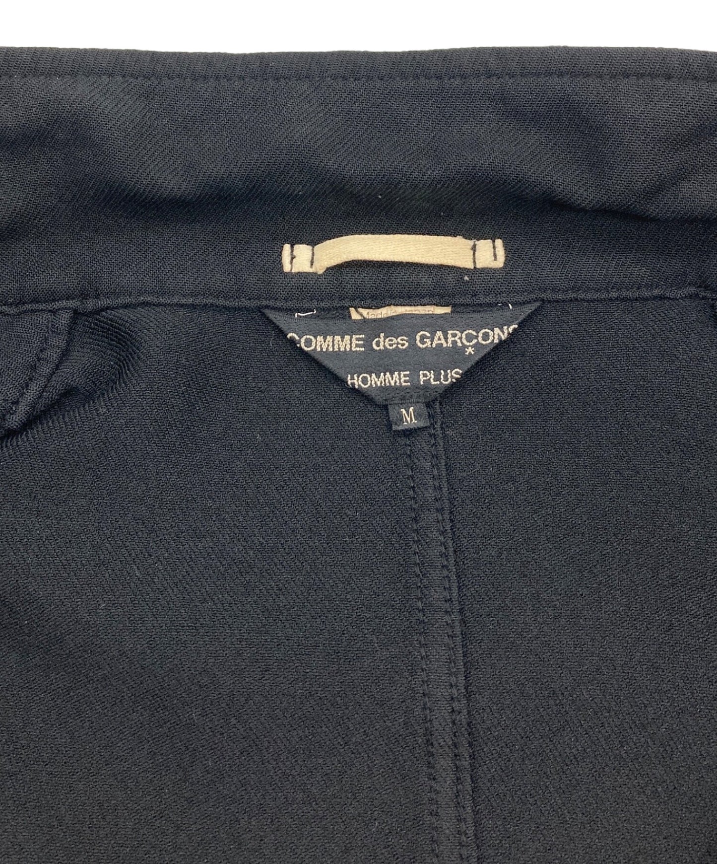 [Pre-owned] COMME des GARCONS HOMME PLUS Tire Button Poly Shrunken Jacket AD2012 13SS Poor King Period Poor King Period Poly Shrunken Outerwear PK-J102