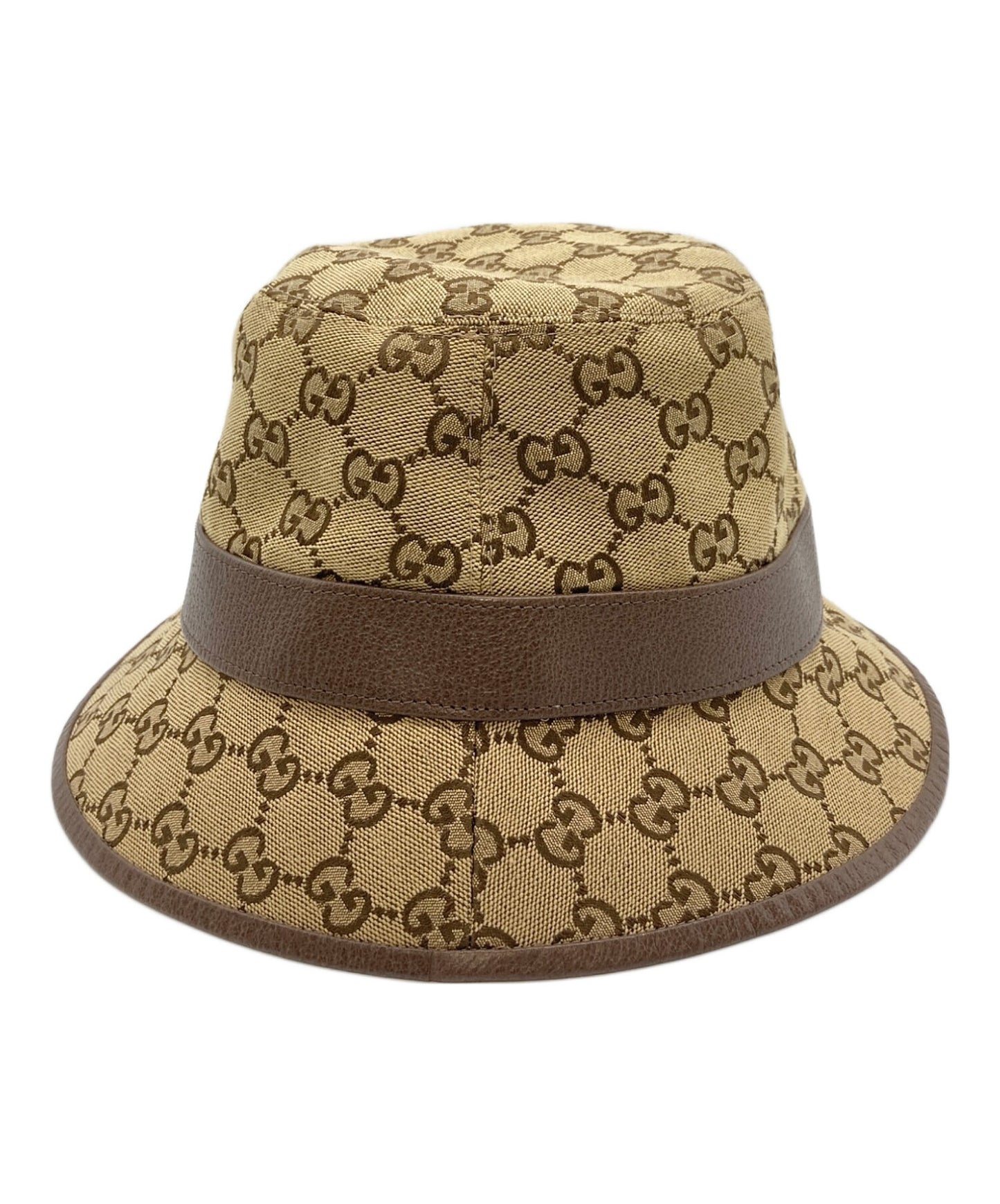 [Pre-owned] GUCCI GG Canvas Fedora Hat 576587