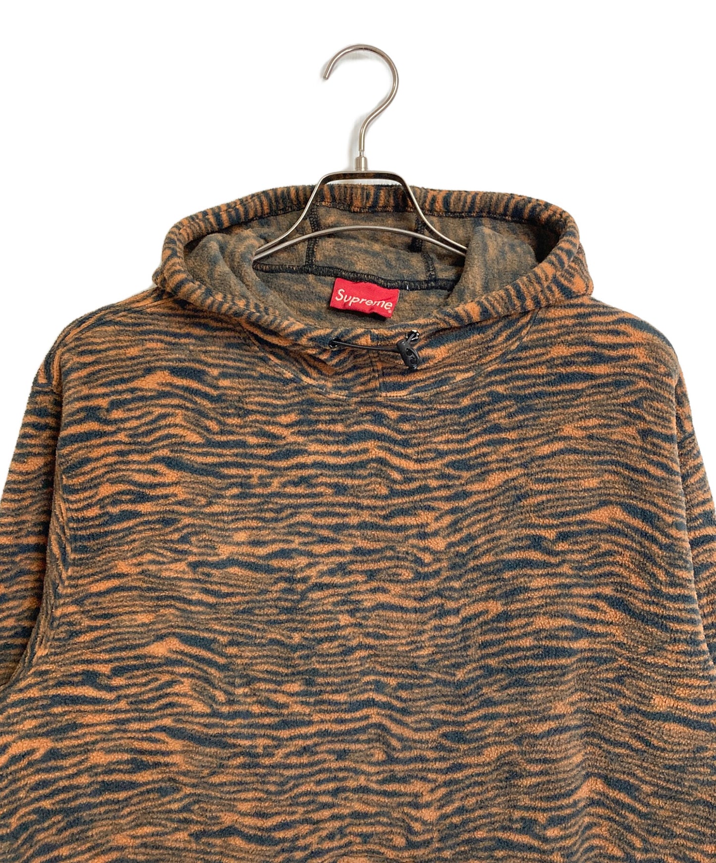 [Pre-owned] SUPREME 21AW Polartec Hooded Sweatshirt Polartec Hoodie