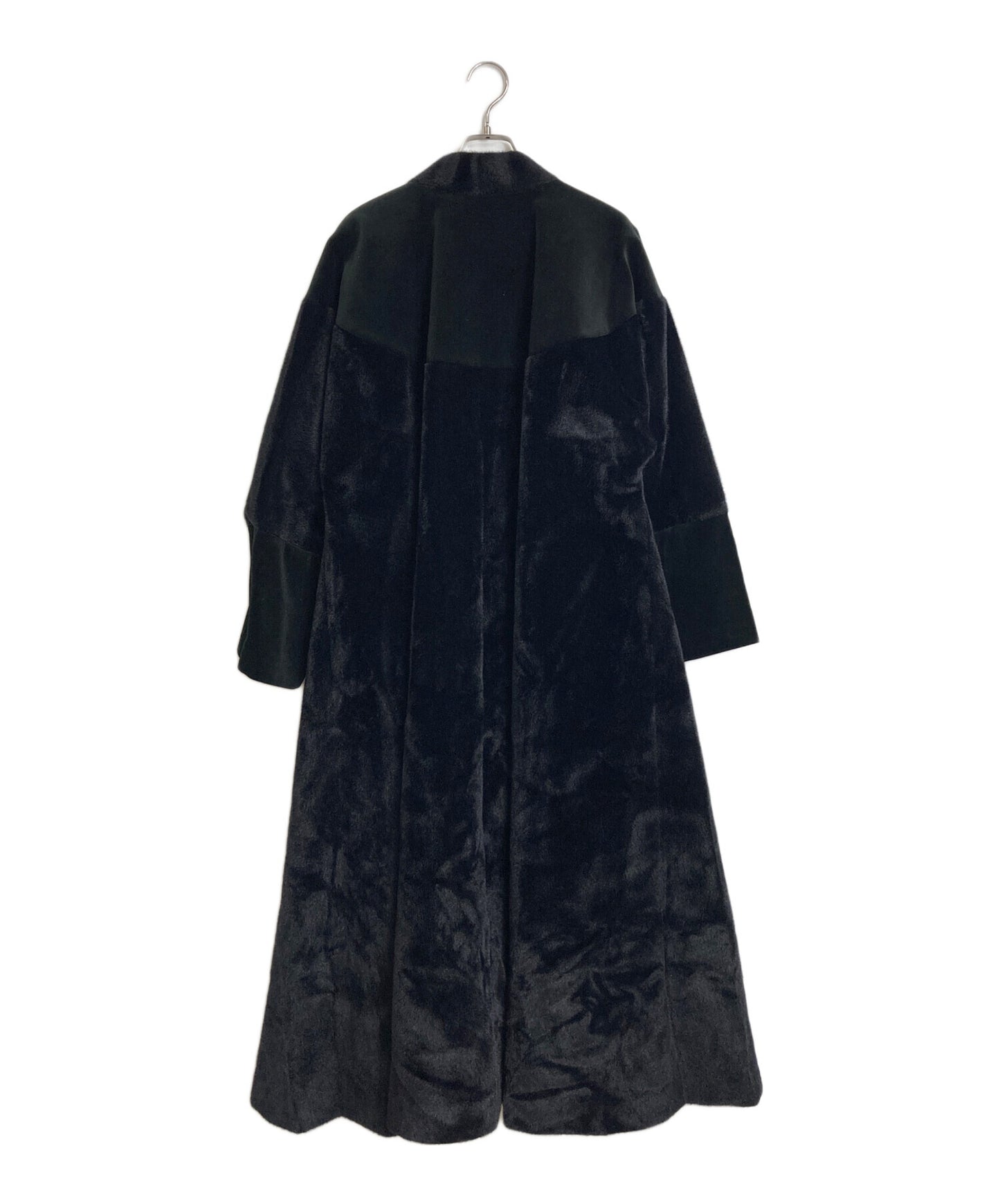 [Pre-owned] COMME des GARCONS COMME des GARCONS Velour Switching Eco Fur Long Coat AD2021 RH-C009