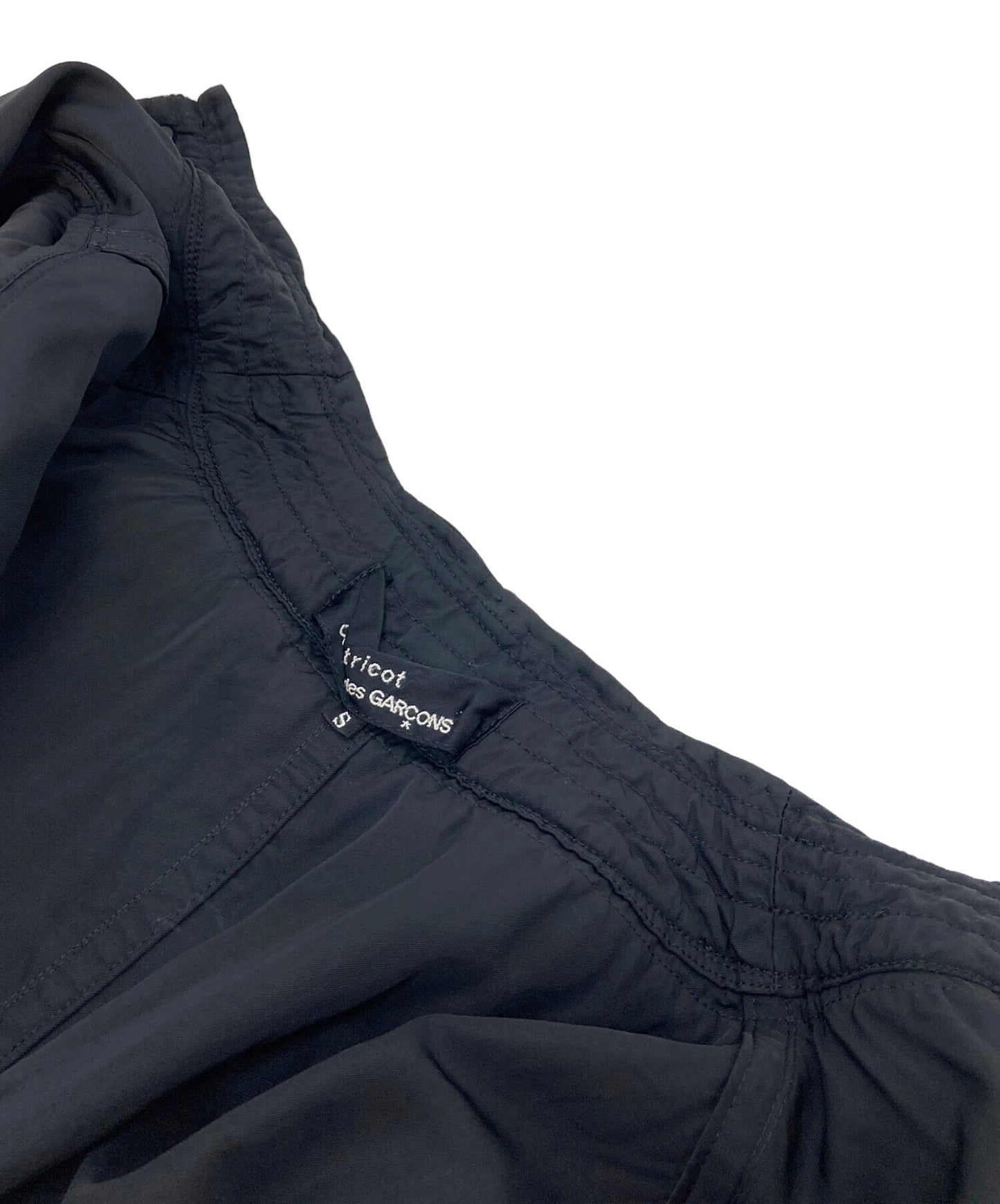 [Pre-owned] tricot COMME des GARCONS Pearl Bijoux Switched Jacket Collarless Jacket TR-J004