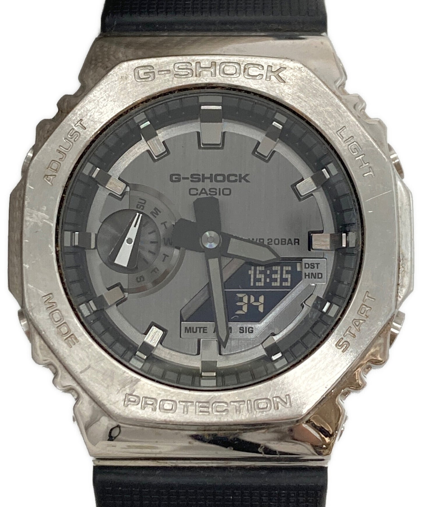 [Pre-owned] CASIO Wristwatch Octagonal form G-SHOCK 20 atmospheric pressure waterproof GM-2100