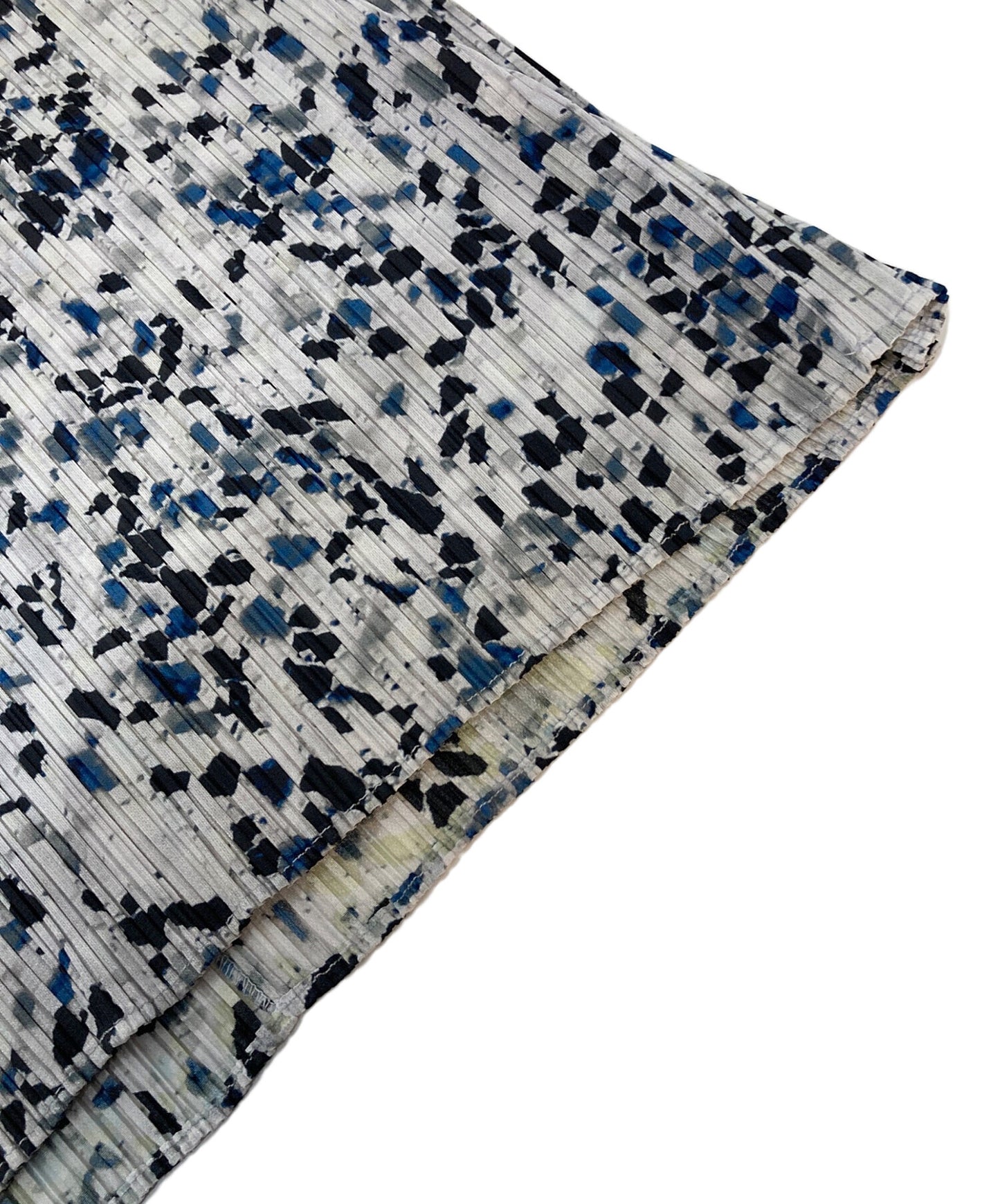 [Pre-owned] PLEATS PLEASE Short-sleeved pleated dress with all-over collar, made in Japan PP01-JH225