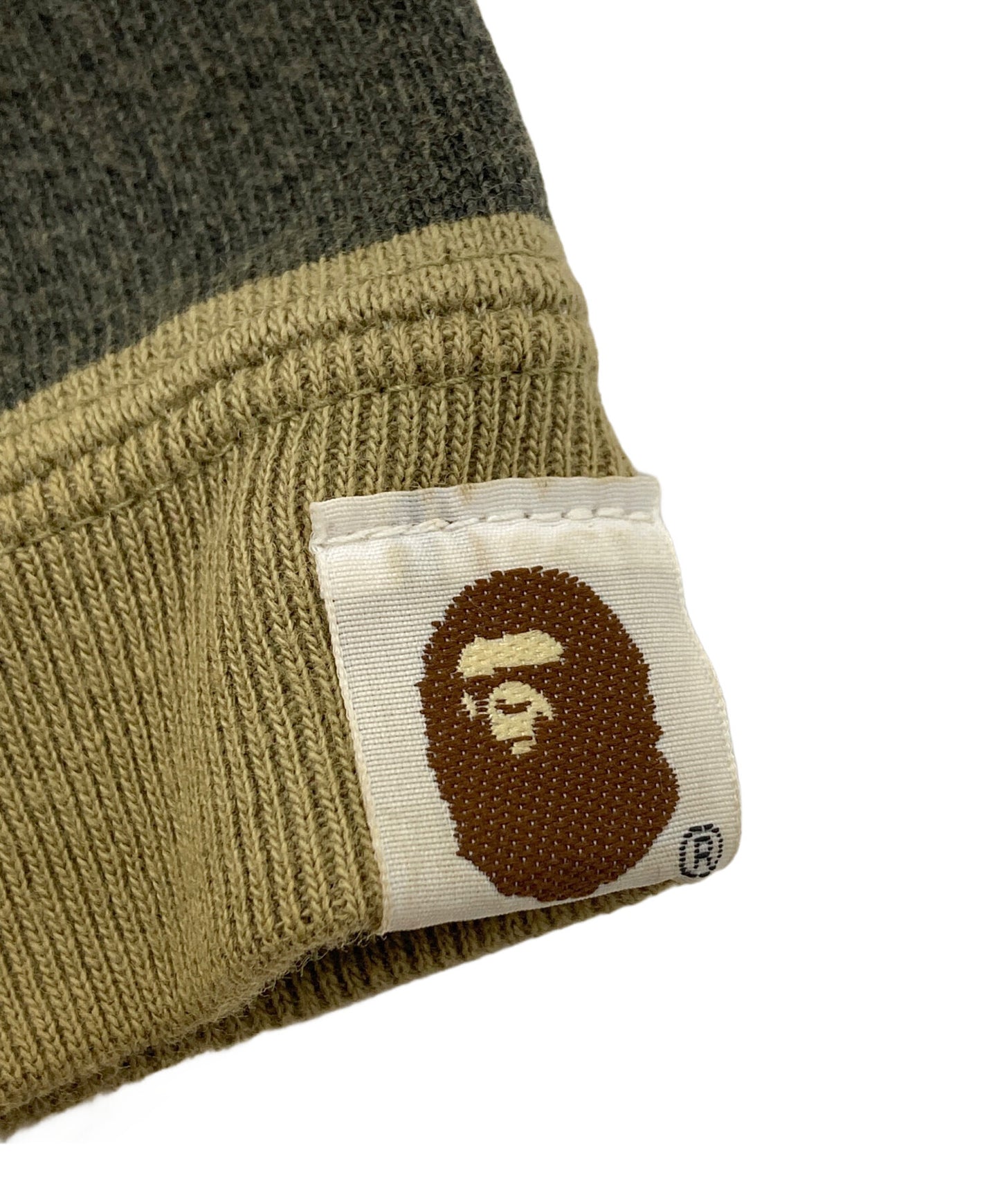 [Pre-owned] A BATHING APE Camo Pattern Rhinestone T-Shirt Short Sleeve Sweatshirt NIGO Period Camouflage Made in Japan