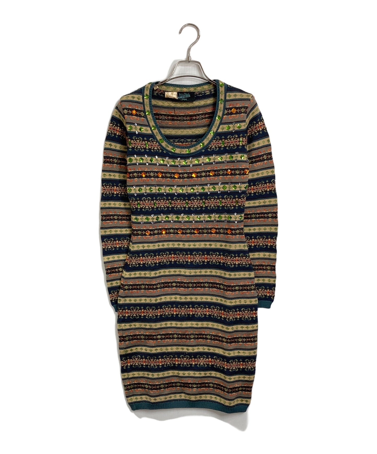 [Pre-owned] Jean Paul GAULTIER Knit Dress Long Sleeve Dress