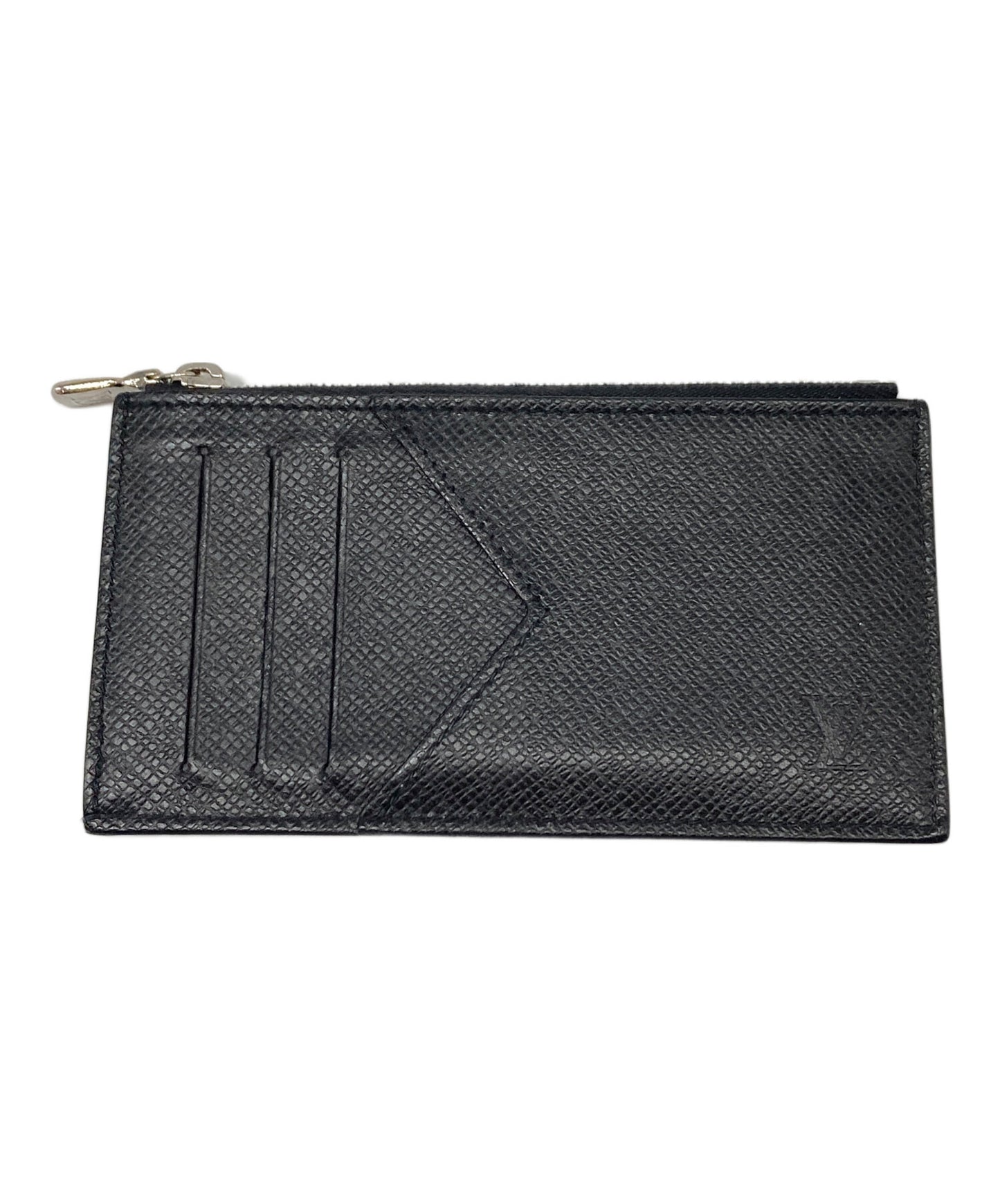 [Pre-owned] LOUIS VUITTON Taiga Coin Card Holder Card Case M62914