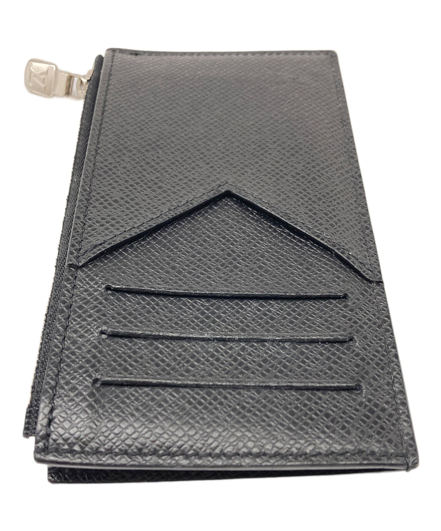 [Pre-owned] LOUIS VUITTON Taiga Coin Card Holder Card Case M62914