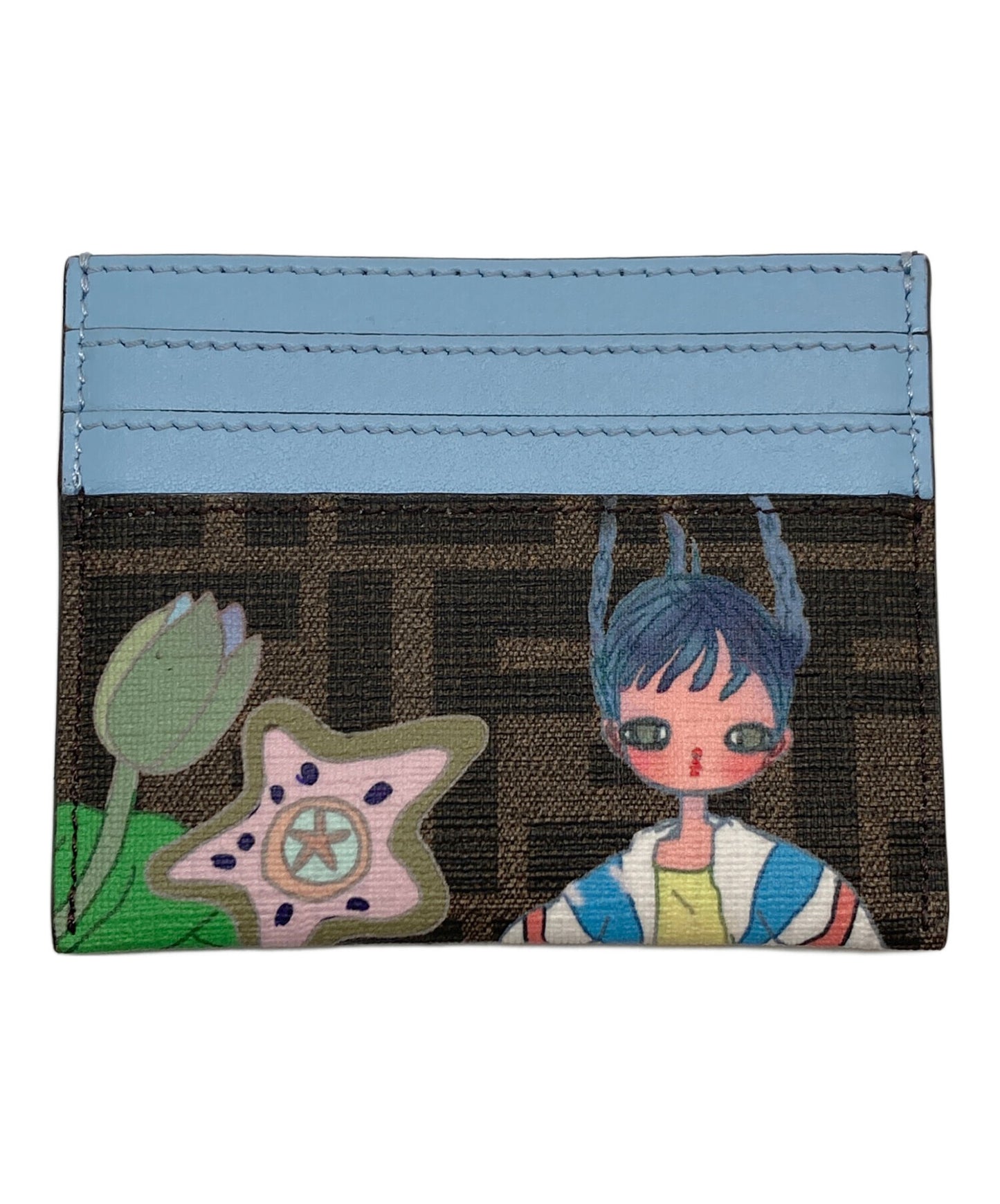 [Pre-owned] FENDI Fantastic Fendi Future Card Case 26SS x Aya Takano Collaboration 8M0445