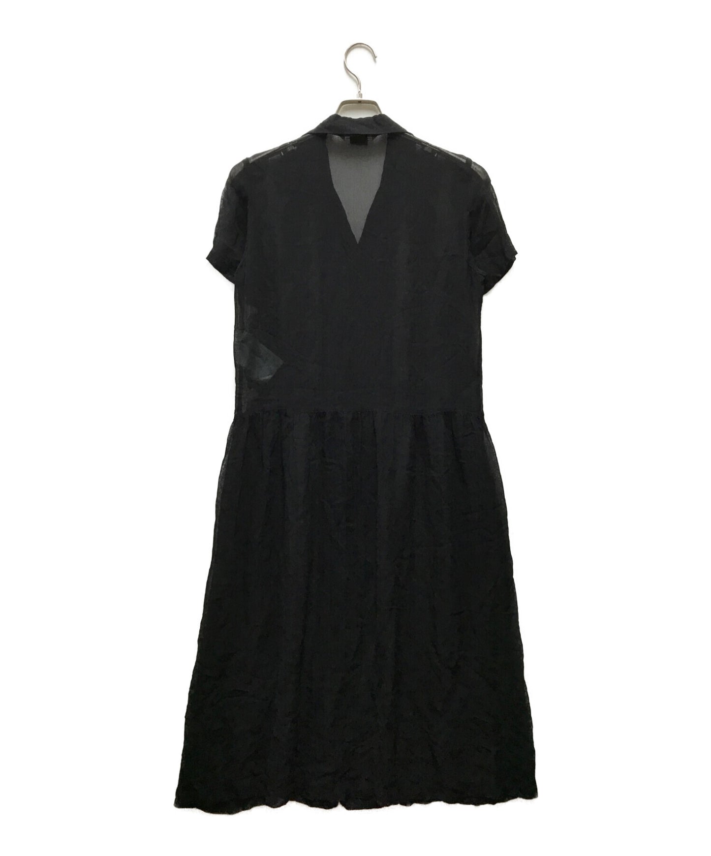 [Pre-owned] COMME des GARCONS COMME des GARCONS Sheer blouse dress/short sleeve dress W7OP01