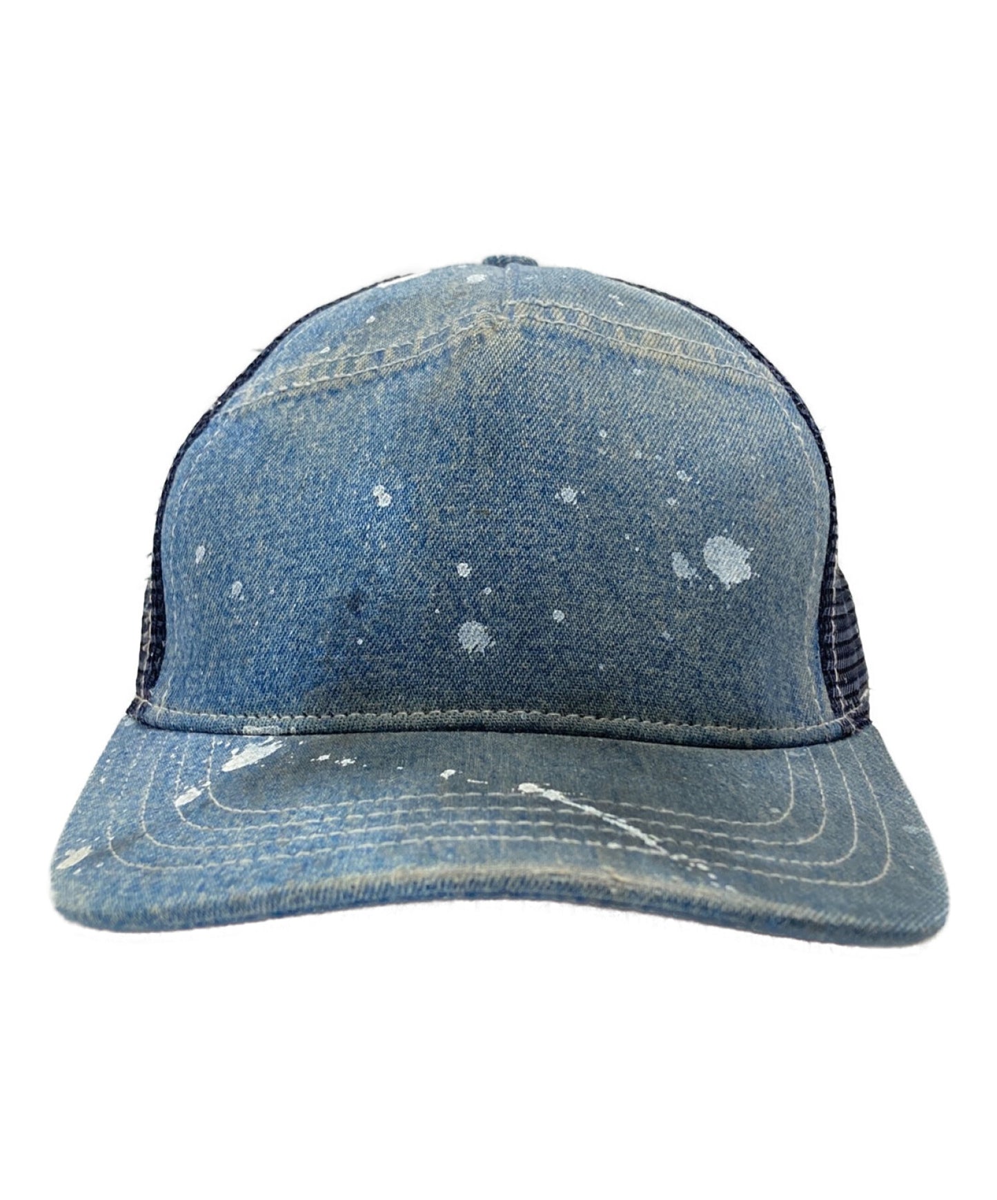 [Pre-owned] GREG LAUREN Denim Trucker Cap / Hat